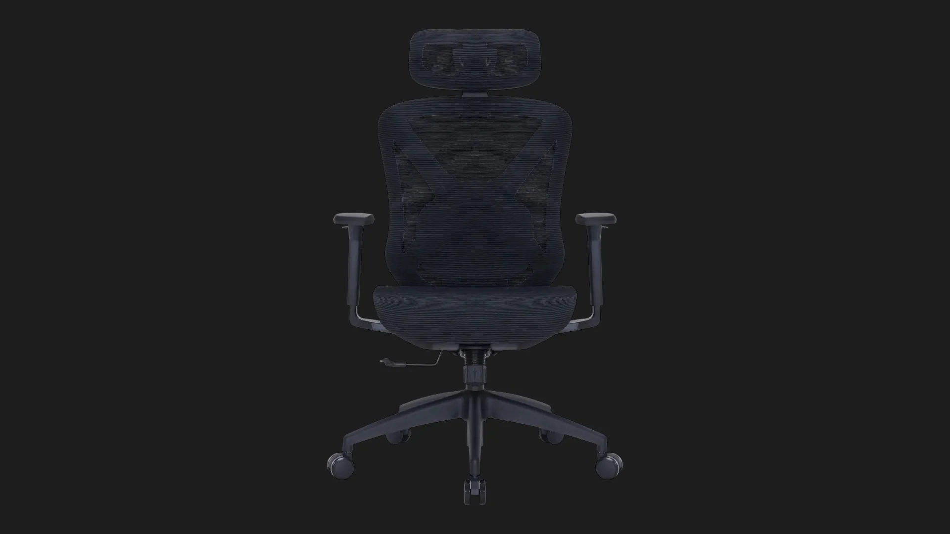 Крісло офісне Officepro Atlas OC630-B-B-B (Black) (OC630-B-B-B)