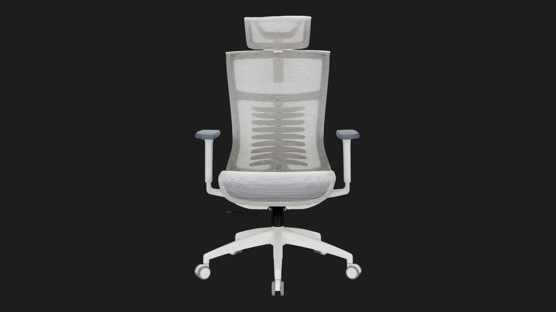 Крісло офісне OfficePro Balance OC620-W-LG-LG (White/Light Gray) (OC620-W-LG-LG)