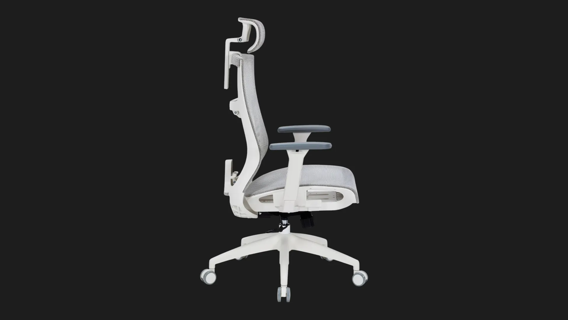 Крісло офісне OfficePro Balance OC620-W-LG-LG (White/Light Gray) (OC620-W-LG-LG)