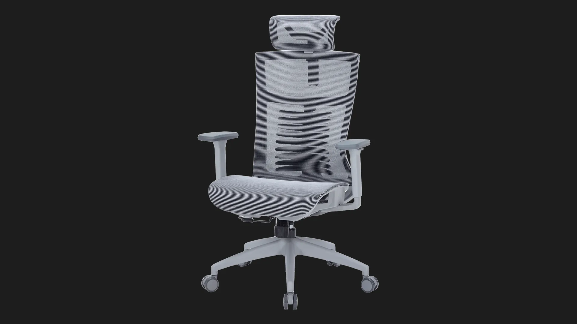 Крісло офісне OfficePro Balance OC620-G-DG-DG (Gray/Dark Gray) (OC620-G-DG-DG)