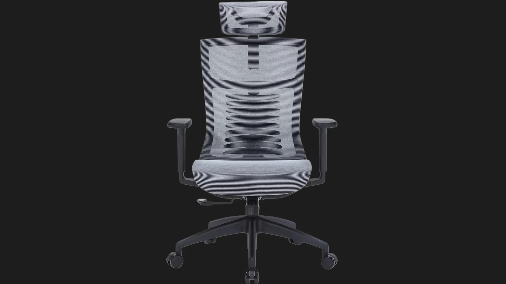 Крісло офісне OfficePro Balance OC620-B-DG-DG (Black/Dark Gray) (OC620-B-DG-DG)