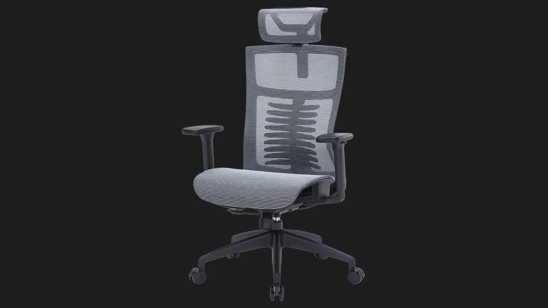 Крісло офісне OfficePro Balance OC620-B-DG-DG (Black/Dark Gray) (OC620-B-DG-DG)