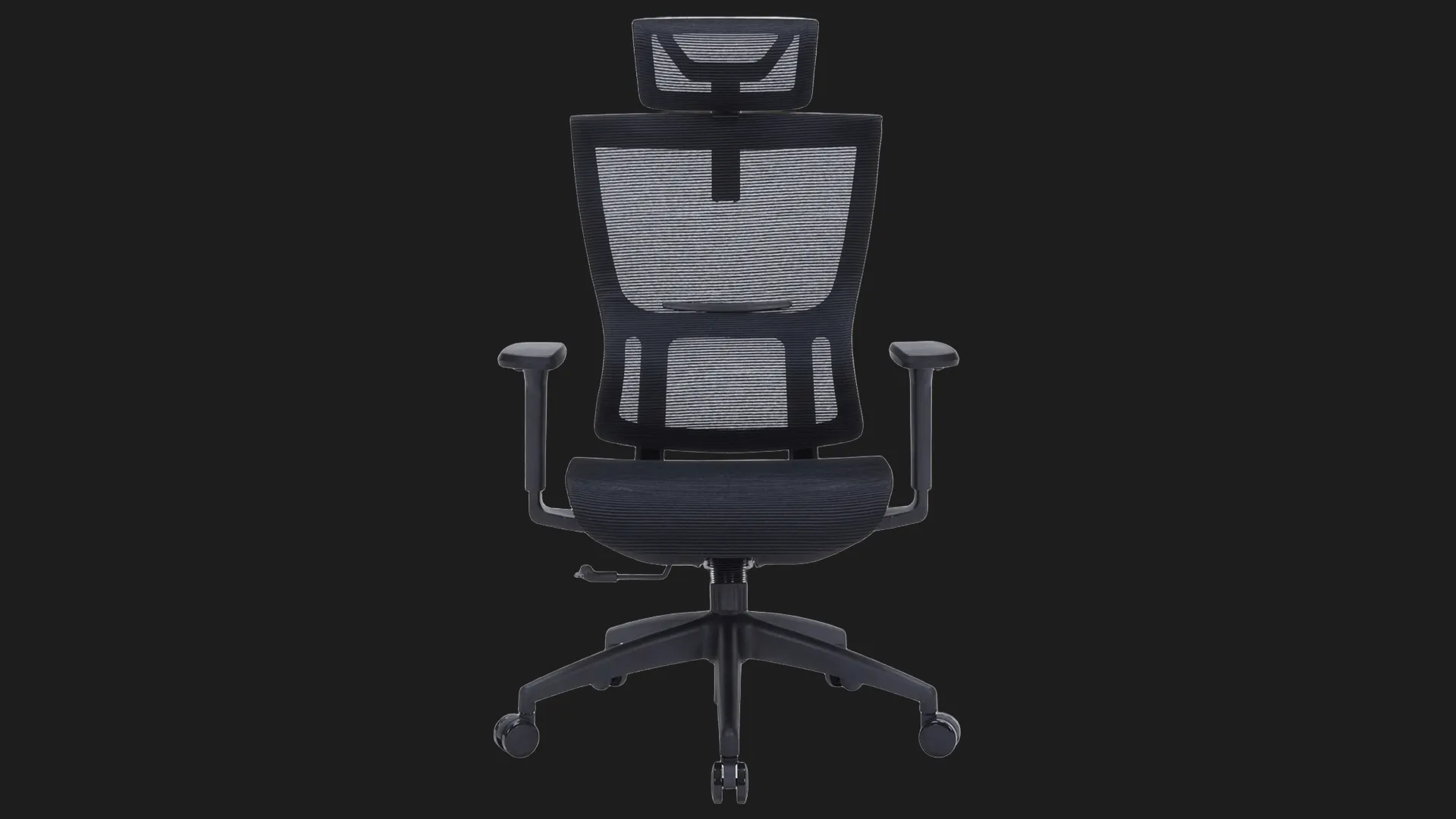 Крісло офісне OfficePro Elegant OC660-B-B-B (Black) (OC660-B-B-B)