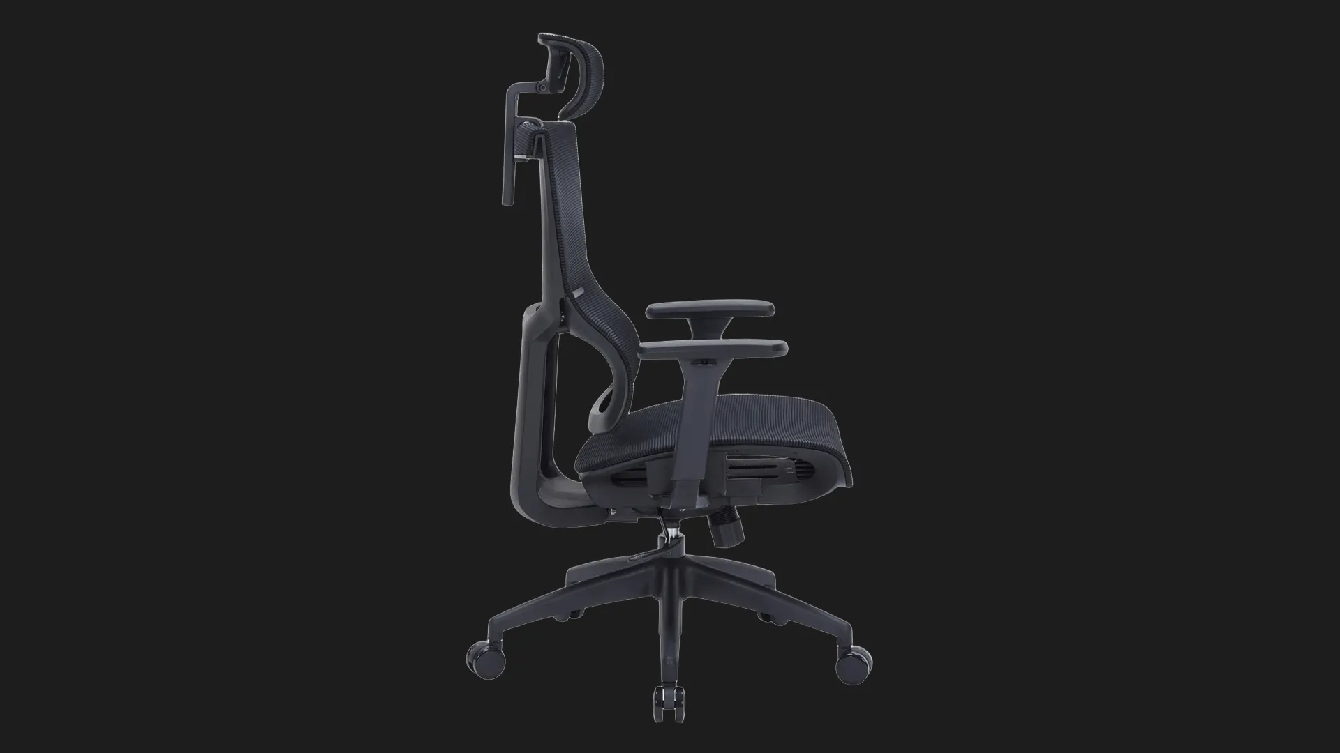 Крісло офісне OfficePro Elegant OC660-B-B-B (Black) (OC660-B-B-B)