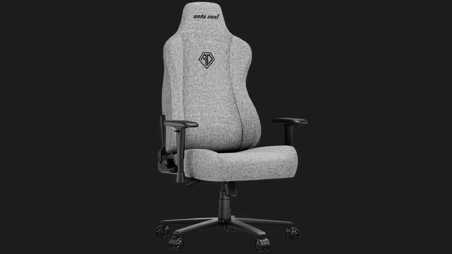 Крісло для геймерів Anda Seat Novis Linen Fabric Size XL (Gray) (UA)