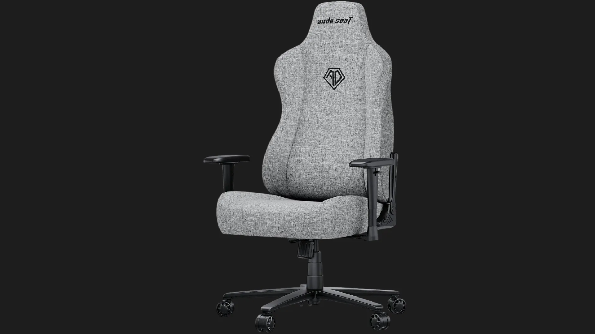 Крісло для геймерів Anda Seat Novis Linen Fabric Size XL (Gray) (UA)