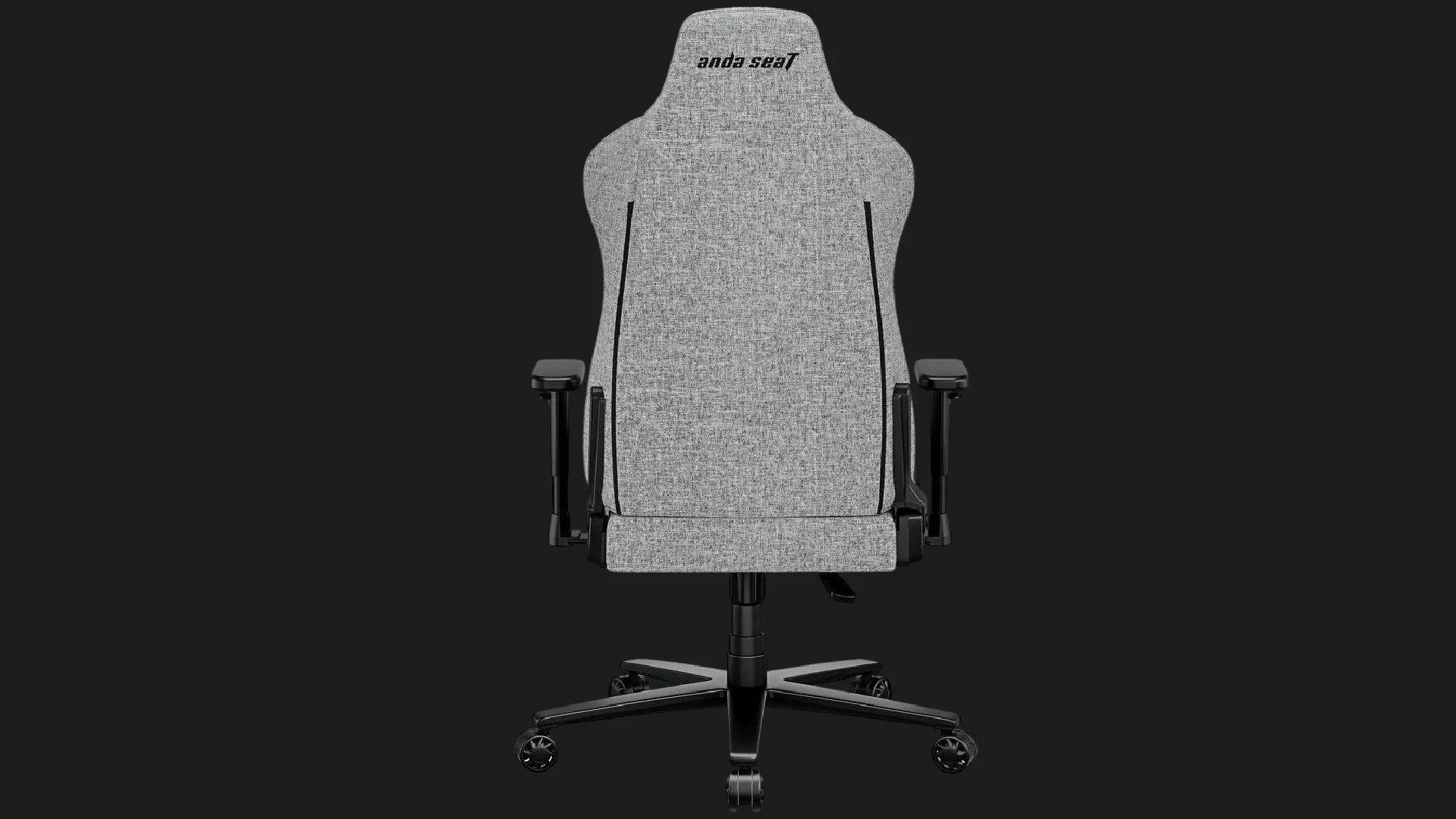 Крісло для геймерів Anda Seat Novis Linen Fabric Size XL (Gray) (UA)