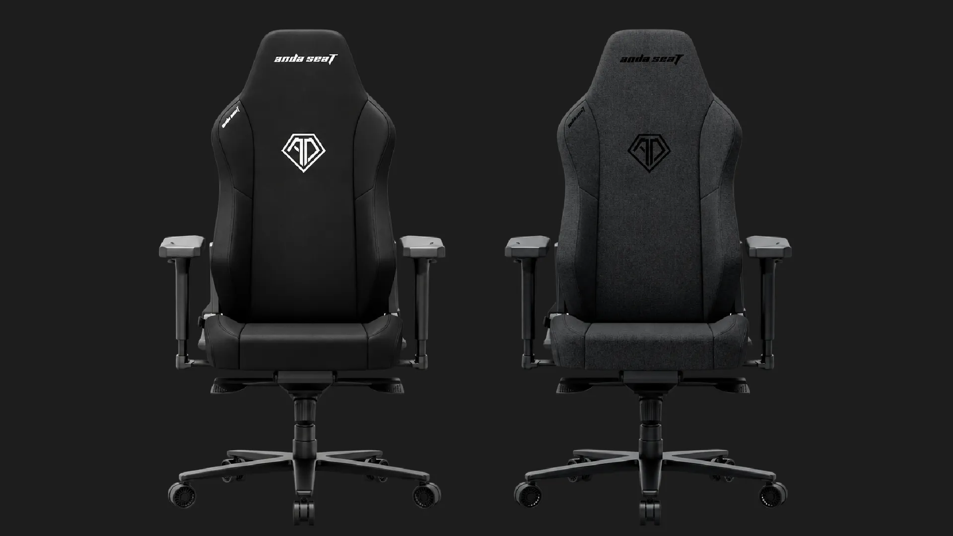Кресло для геймеров Anda Seat Phantom 3 Fabric Size XL (Black) (UA)