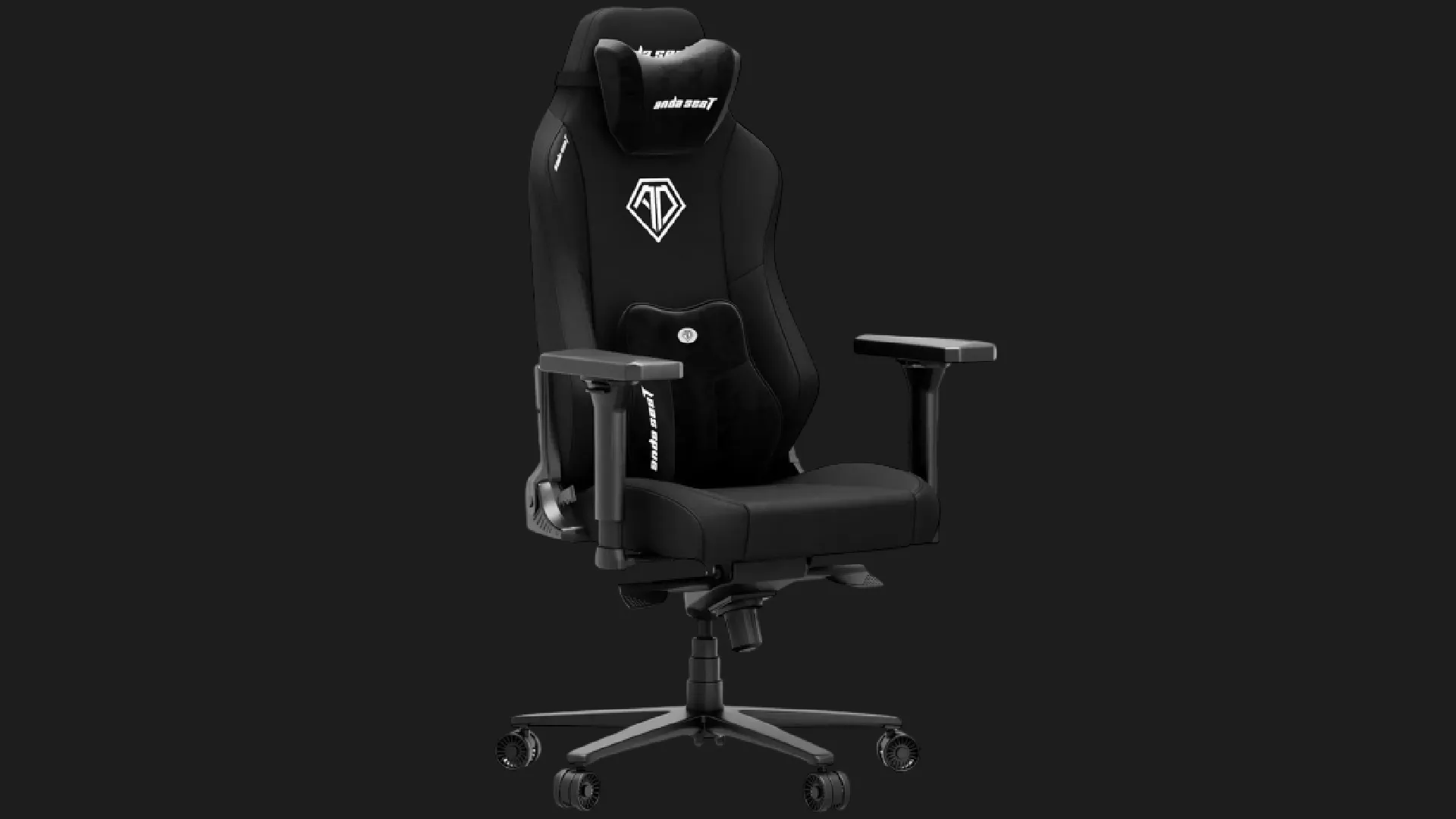 Кресло для геймеров Anda Seat Phantom 3 Fabric Size XL (Black) (UA)
