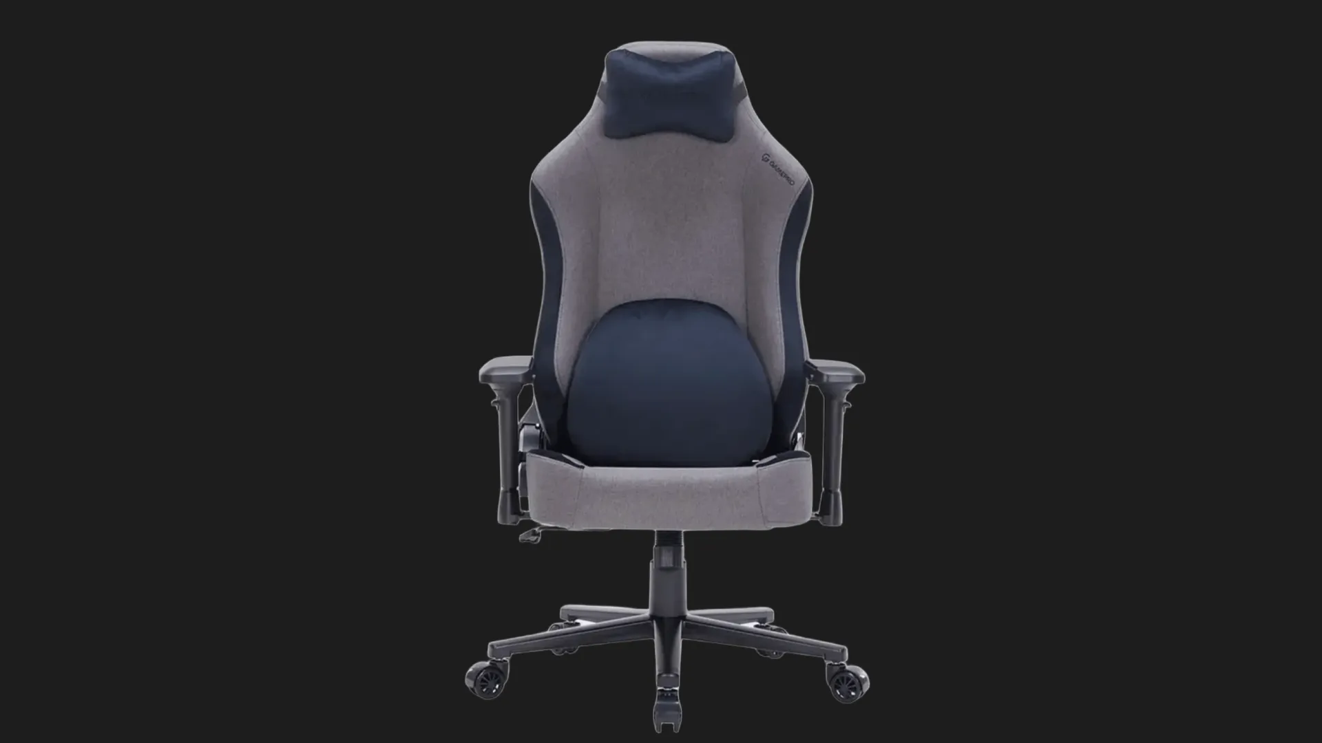 Крісло ігрове GamePro GC715SG (Gray/Dark Blue) (GC715SG)