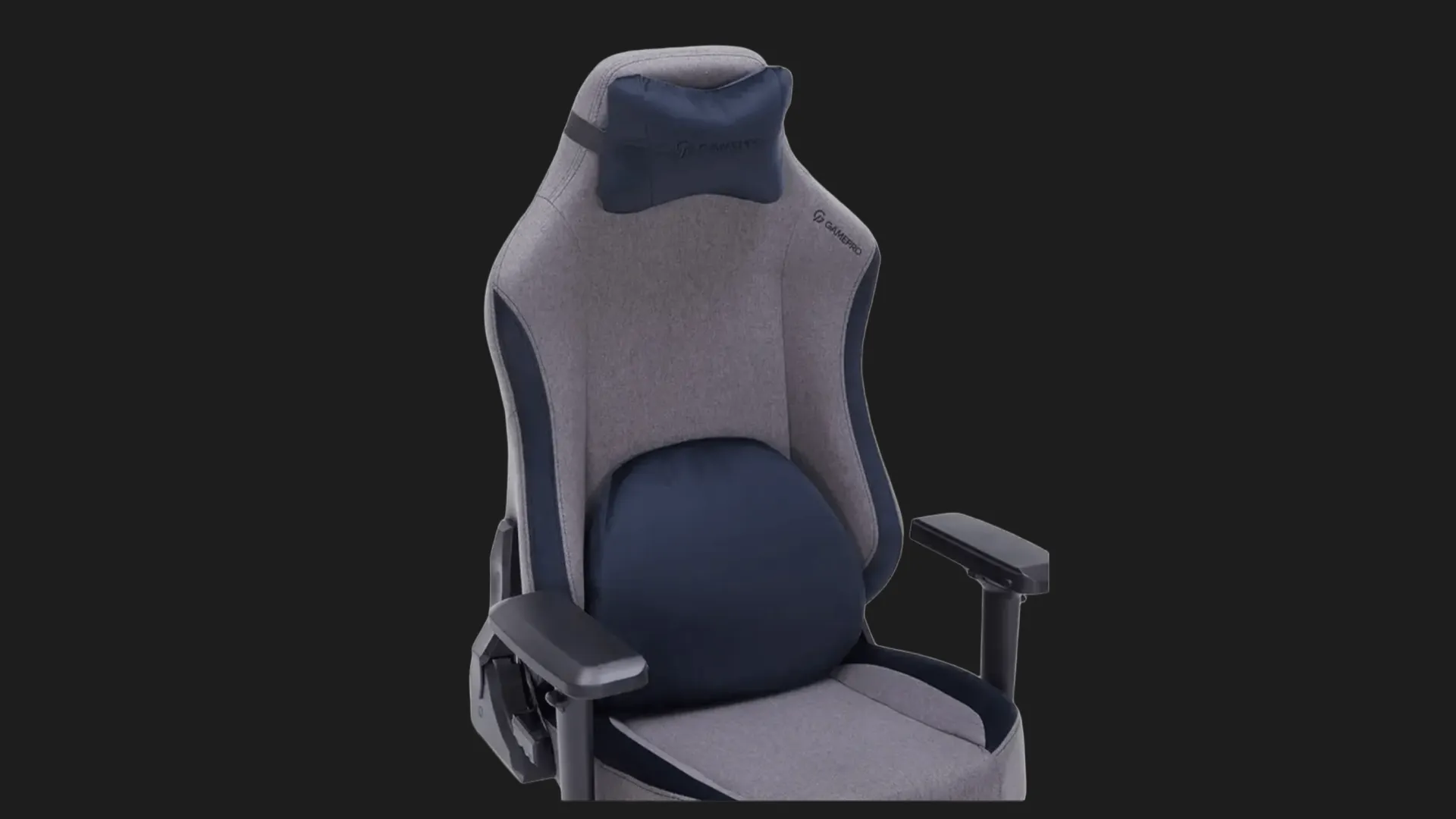 Крісло ігрове GamePro GC715SG (Gray/Dark Blue) (GC715SG)