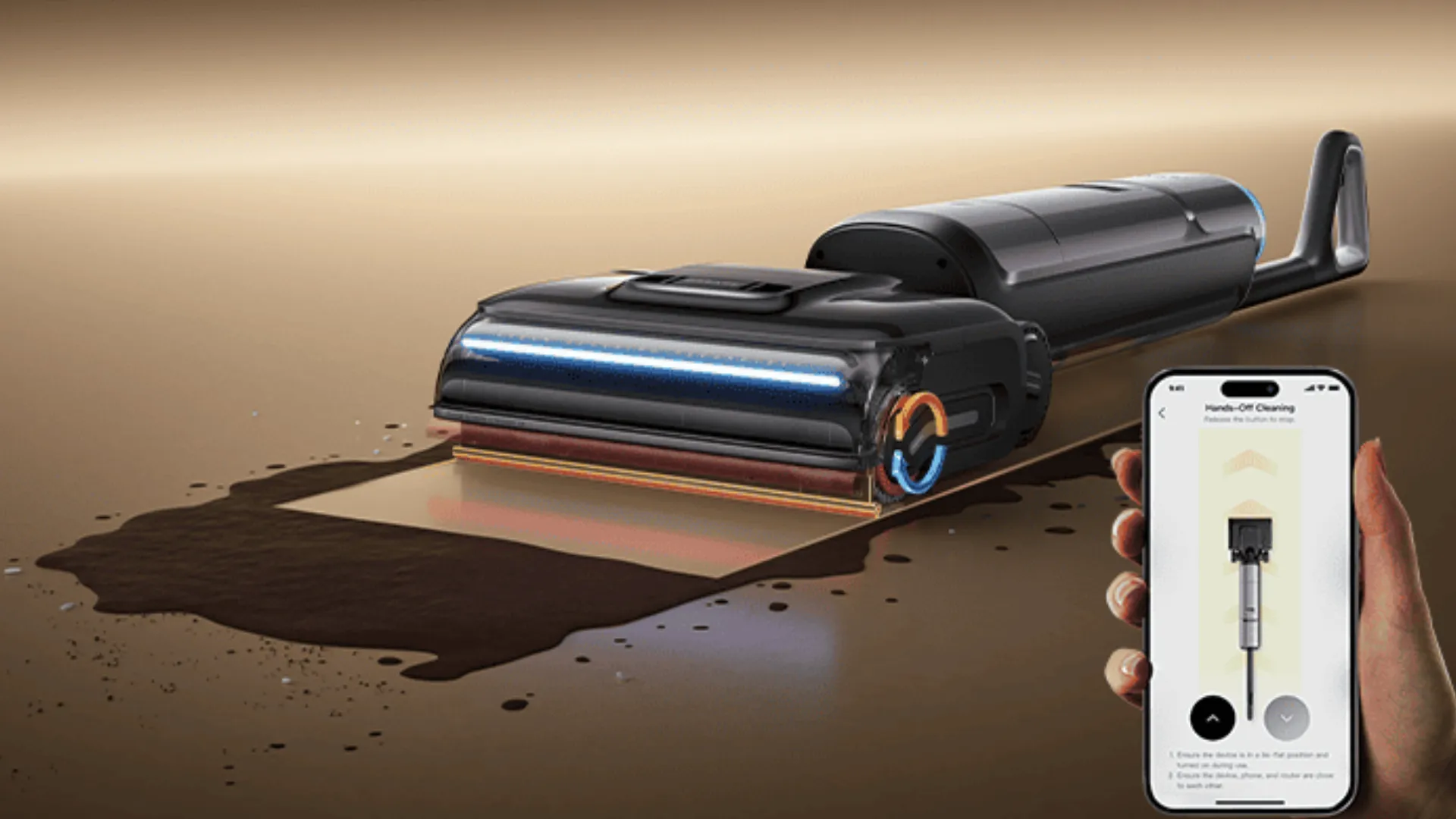 Акумуляторний пилосос Dreame H16 Pro Steam (HHR48F)