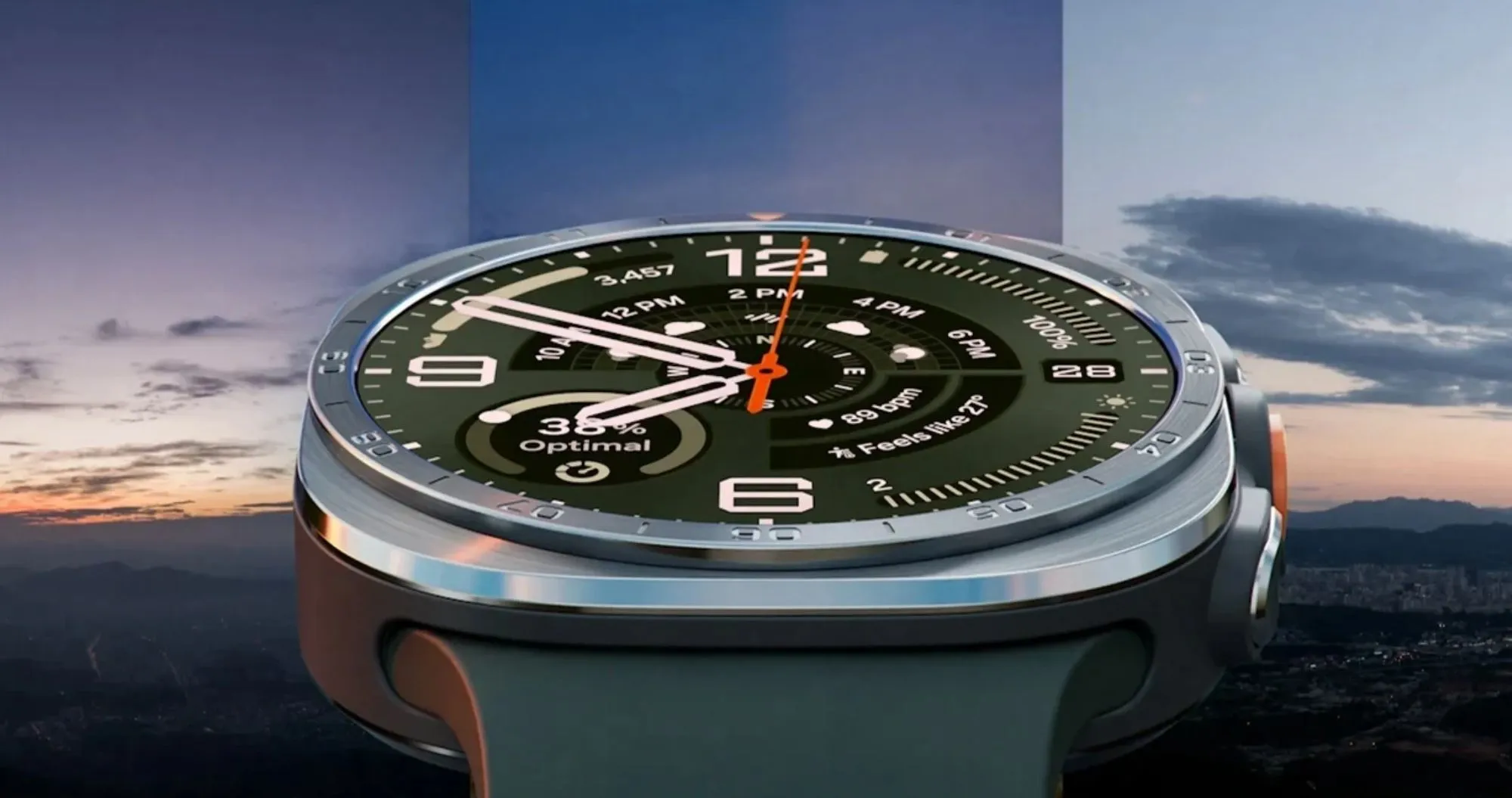 Смарт-годинник Samsung Galaxy Watch Ultra 2 47mm Titanium Gray LTE with Black Marine Band (SM-L715FZKA) (Standard)