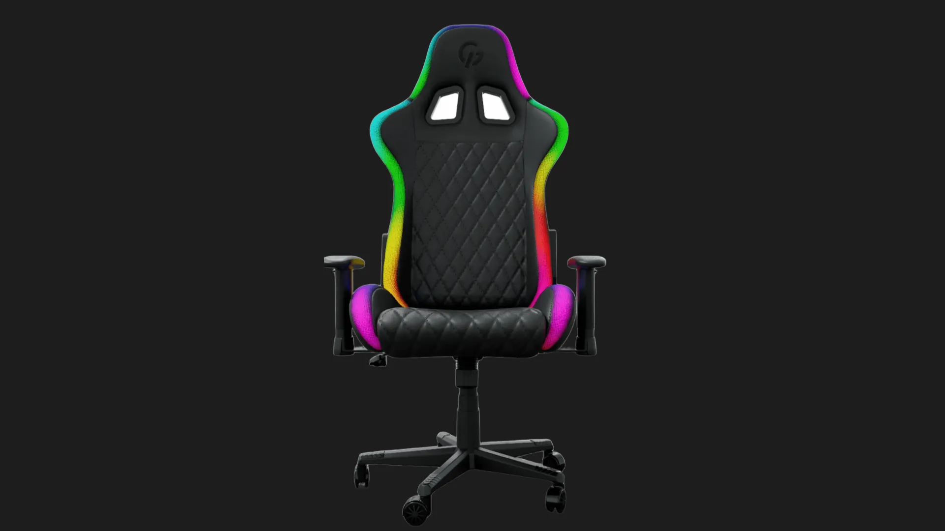 Крісло ігрове OfficePro Hero RGB (GC-700-Black)