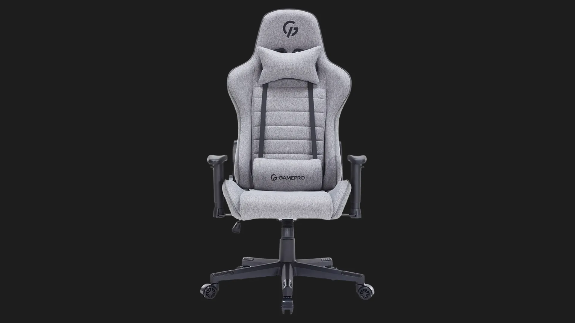 Крісло для геймерів GamePro GC575FG Fabric Size L (Gray) (UA)