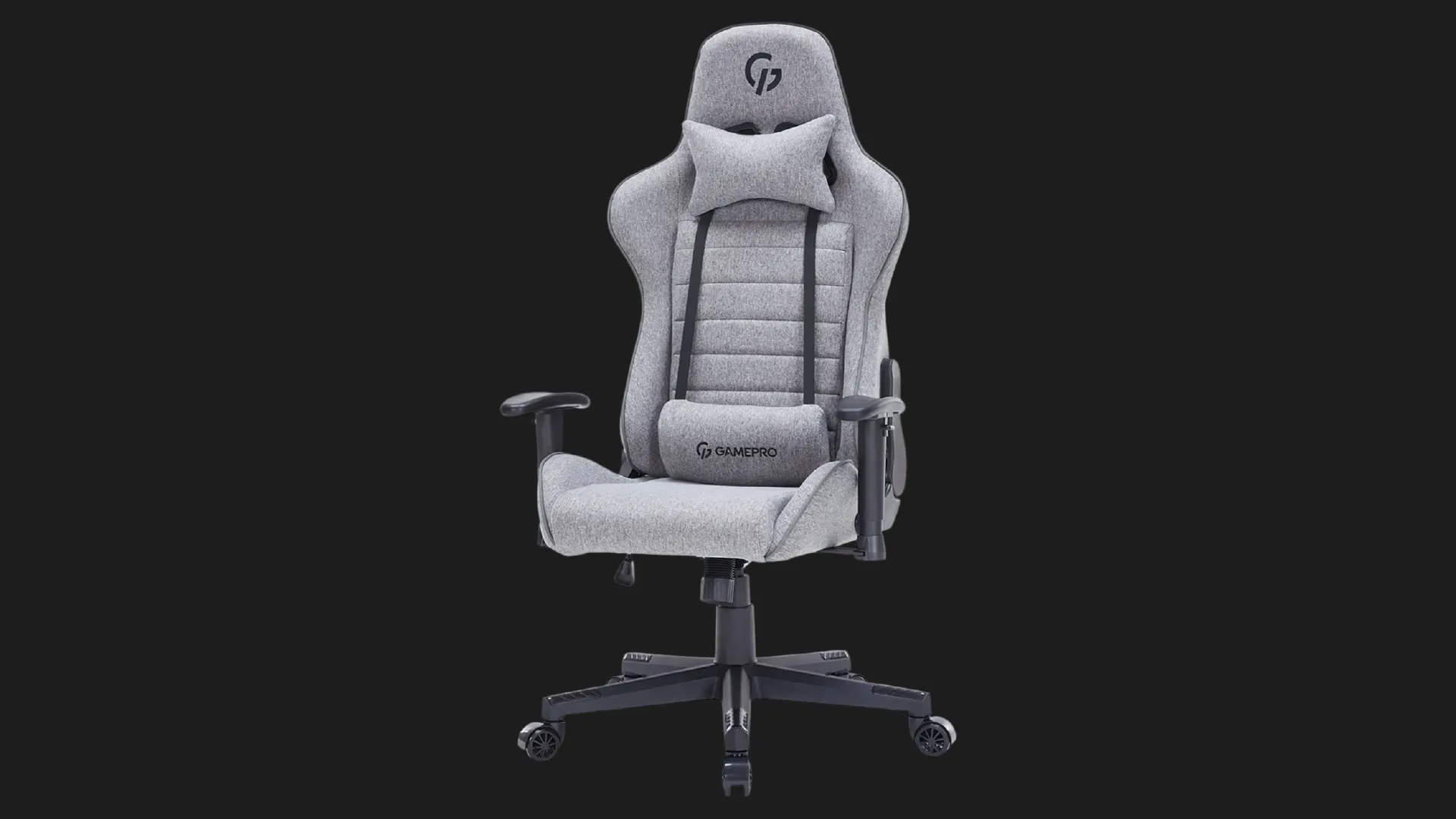 Крісло для геймерів GamePro GC575FG Fabric Size L (Gray) (UA)