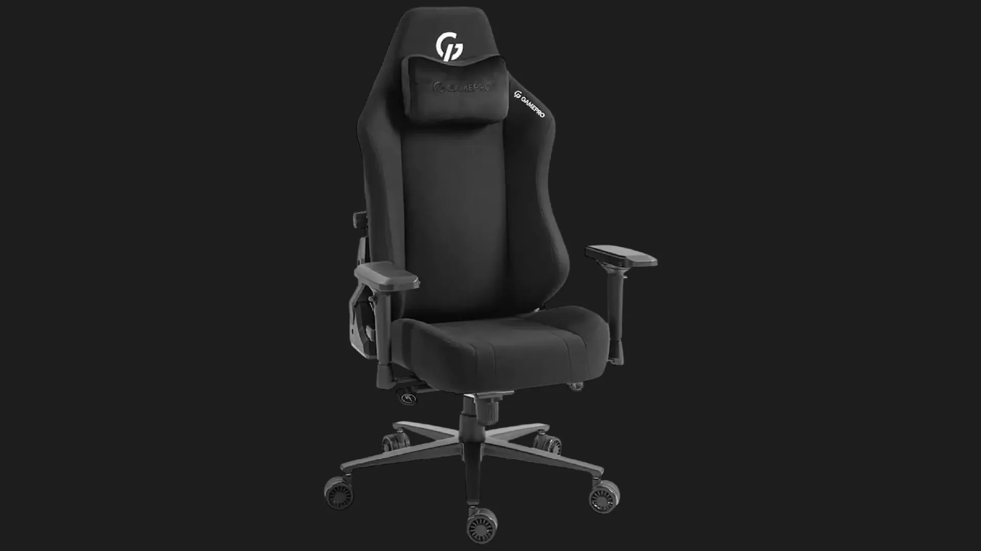 Крісло для геймерів GamePro GC775B Fabric (Black) (UA)
