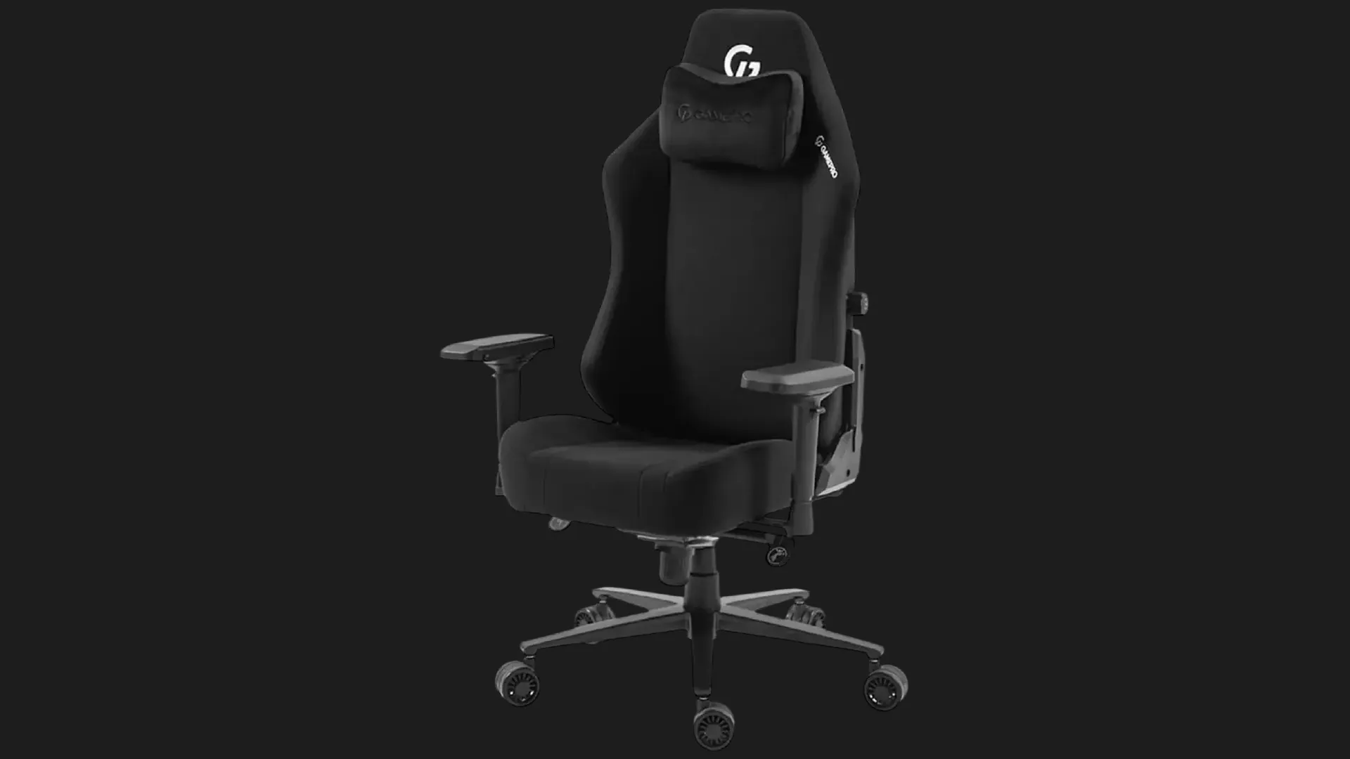 Крісло для геймерів GamePro GC775B Fabric (Black) (UA)