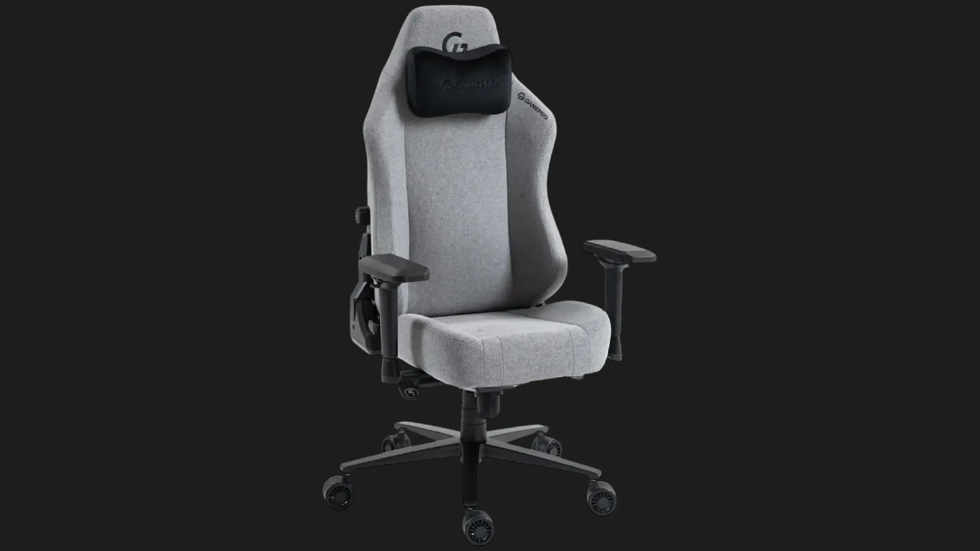 Крісло для геймерів GamePro GC775G Fabric (Gray) (UA)