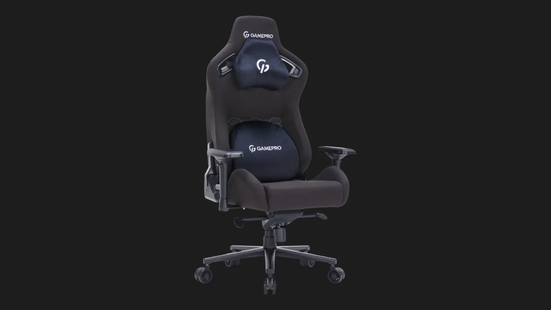 Крісло для геймерів GamePro GC900B Fabric Size XL (Black) (UA)