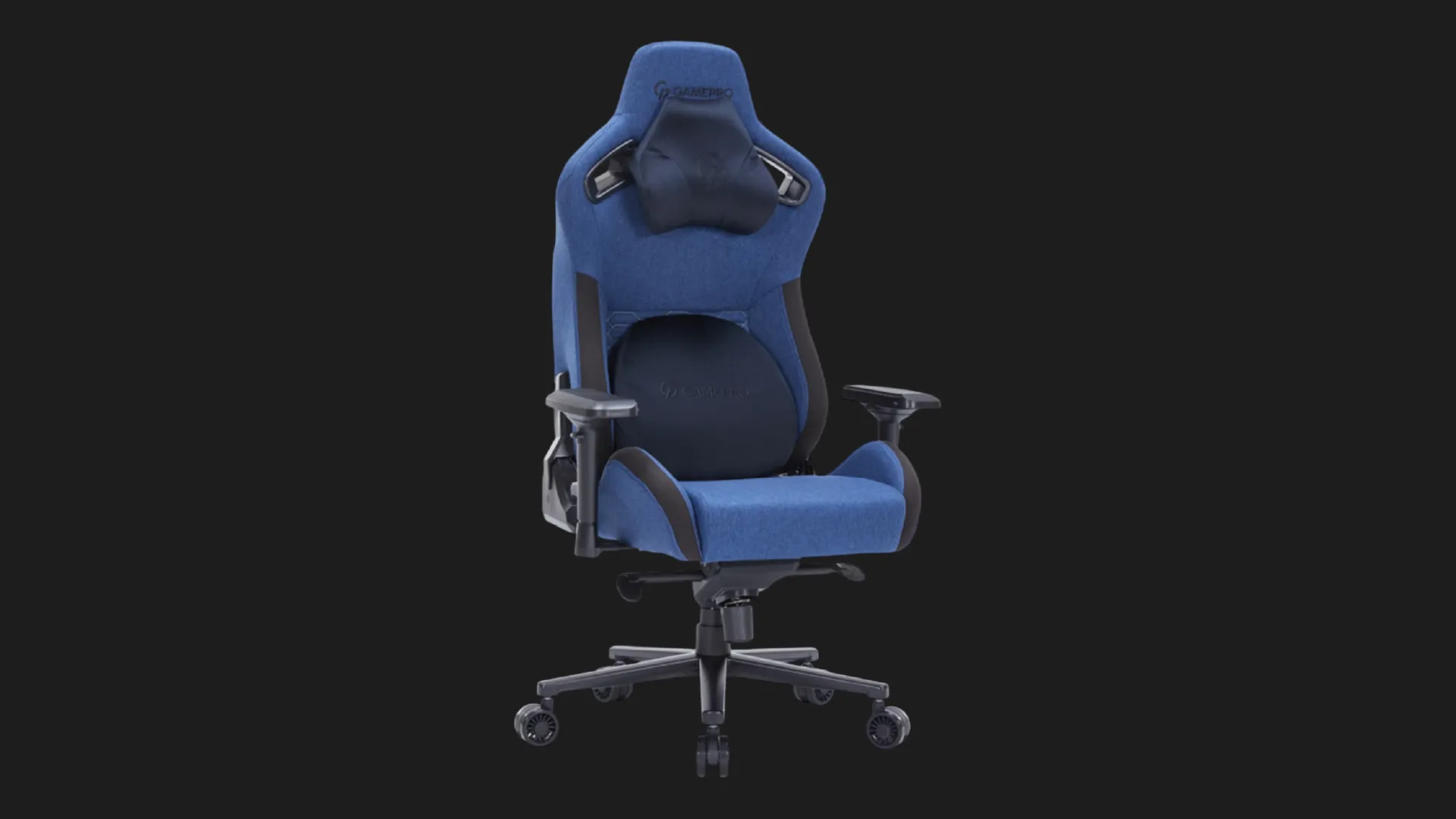 Кресло для геймеров GamePro GC900DB Fabric Size XL (Dark Blue) (UA)