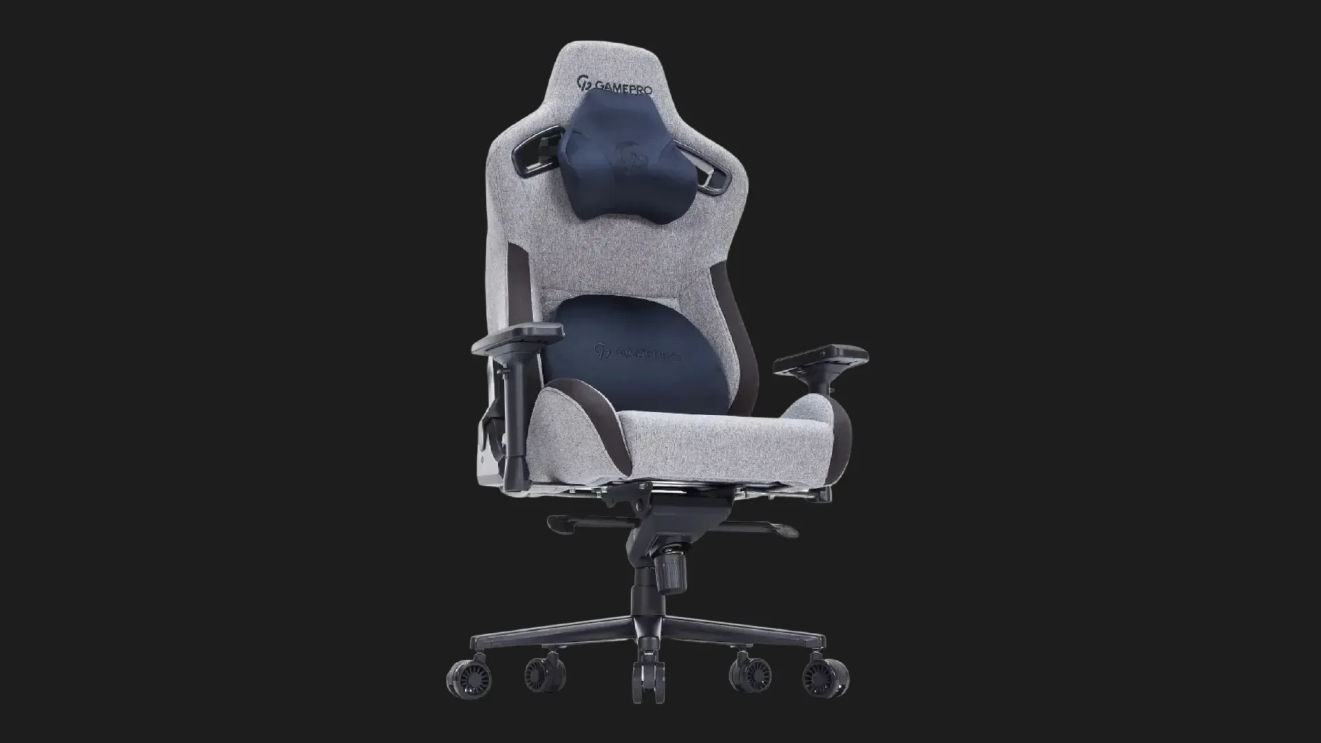 Крісло для геймерів GamePro GC900DG Fabric Size XL (Dark Gray) (UA)