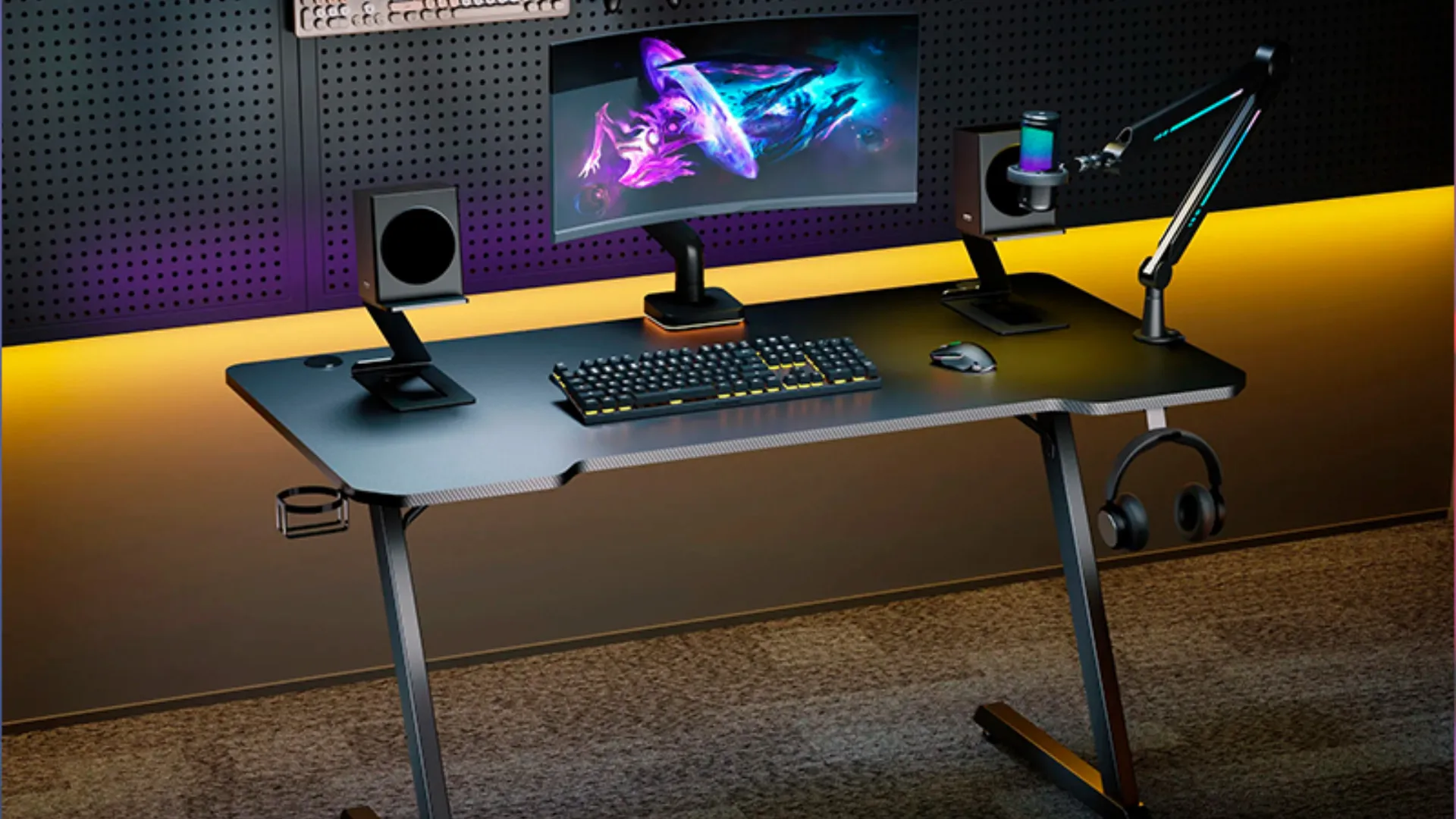Комп'ютерний стіл Gamepro GD012 (Black) (GD012) (UA)