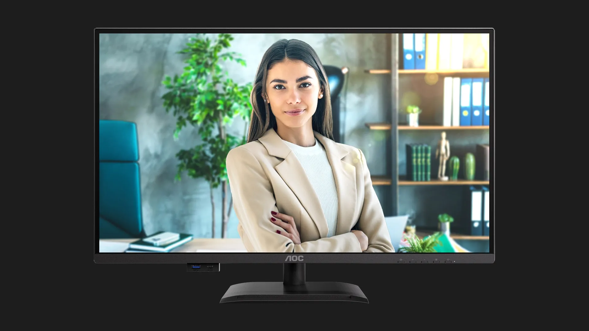 Монитор AOC 27" IPS 120Hz Q27P4U (UA)