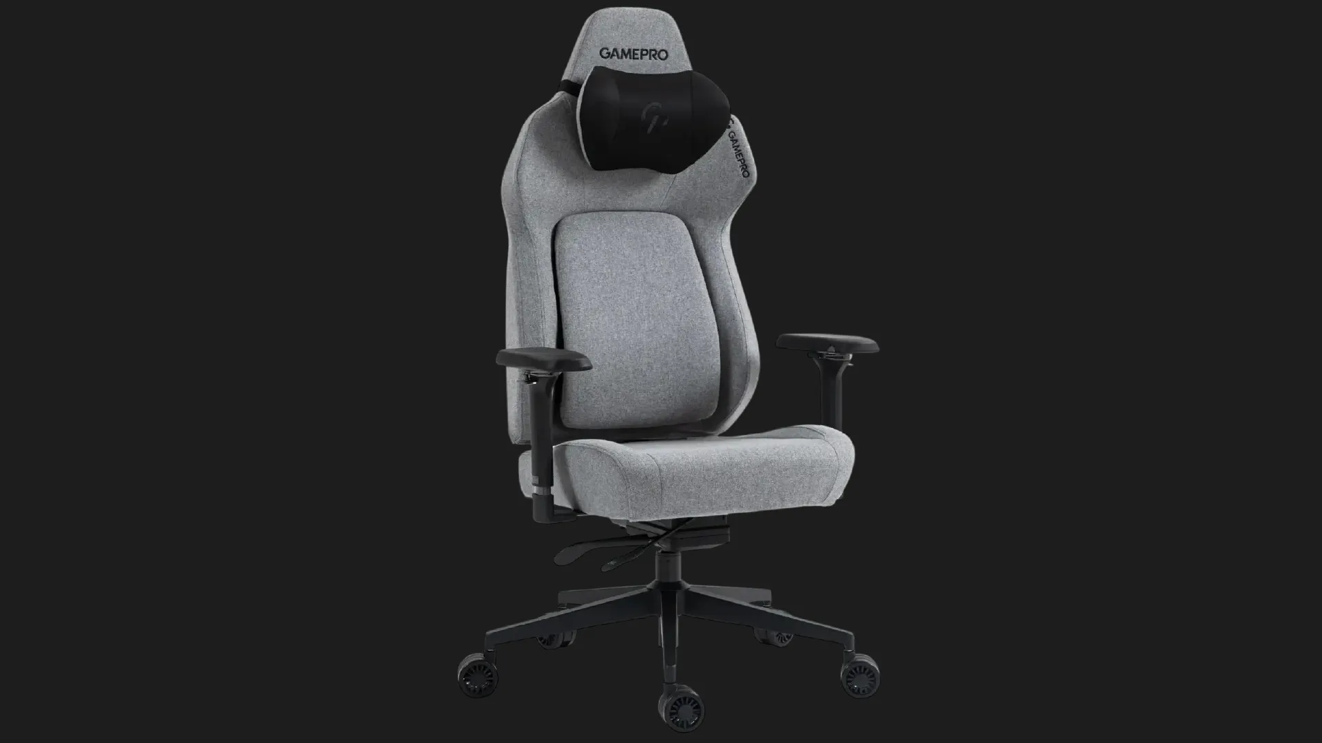 Крісло для геймерів GamePro GC925G Fabric (Gray) (UA)
