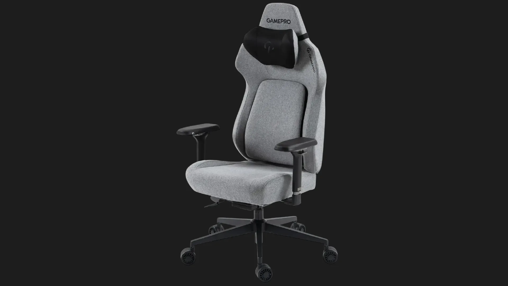 Крісло для геймерів GamePro GC925G Fabric (Gray) (UA)