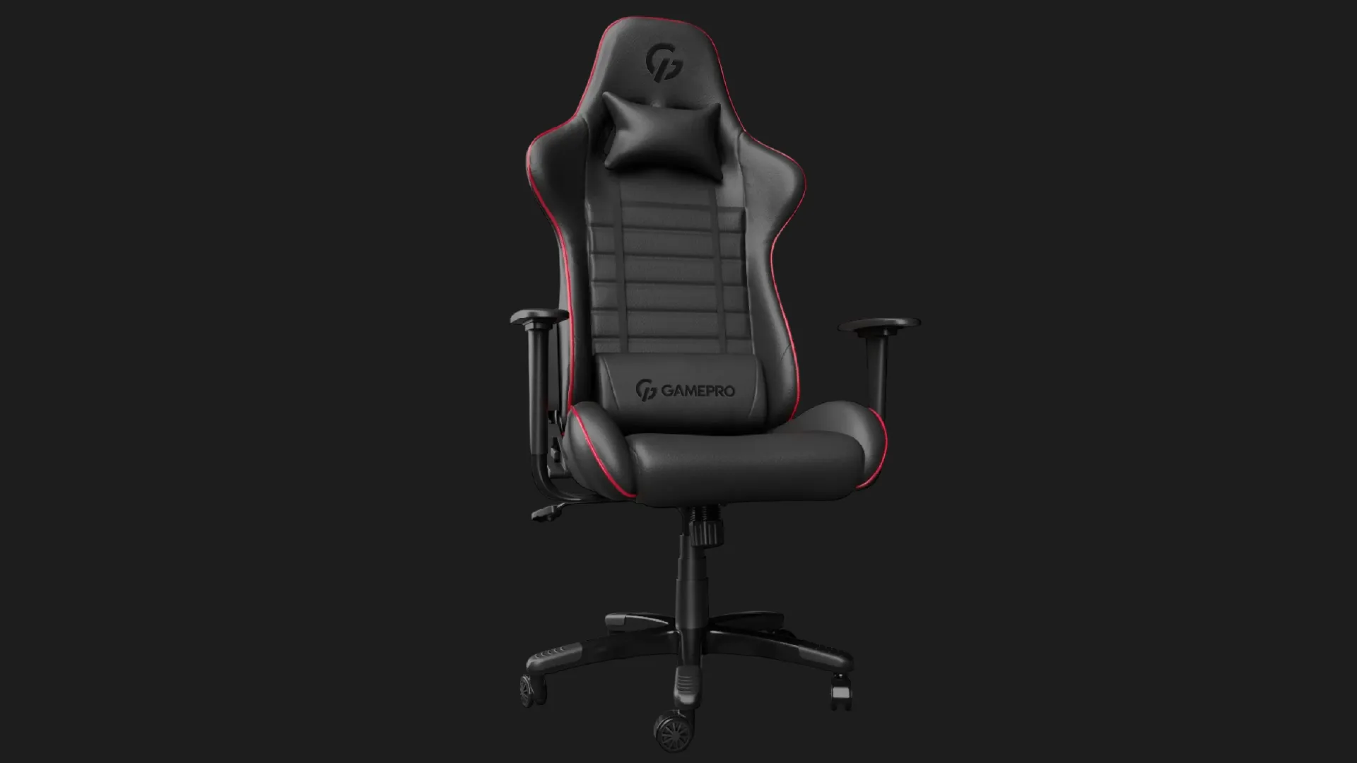 Крісло для геймерів GamePro Rush GC-575 (Black/Red) (UA)