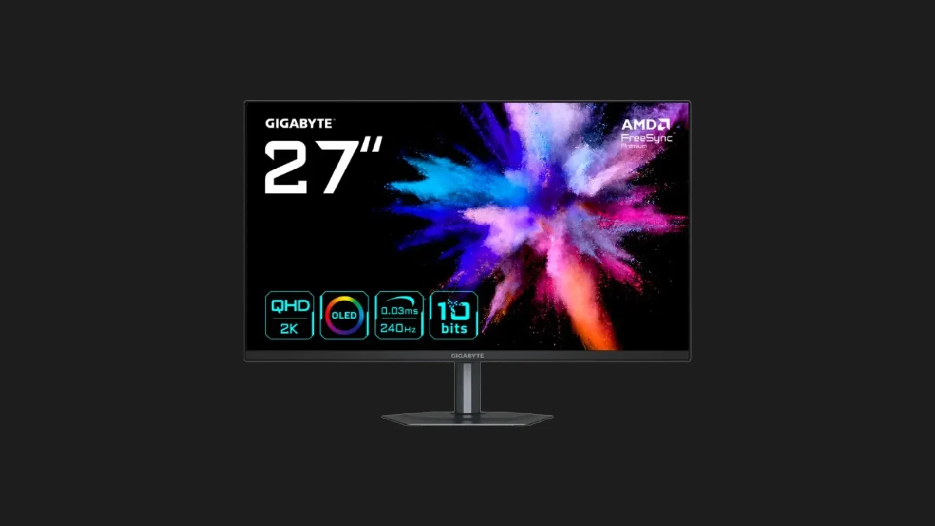 Монітор GIGABYTE 27" GO27Q24 QD-OLED 240Hz (UA)