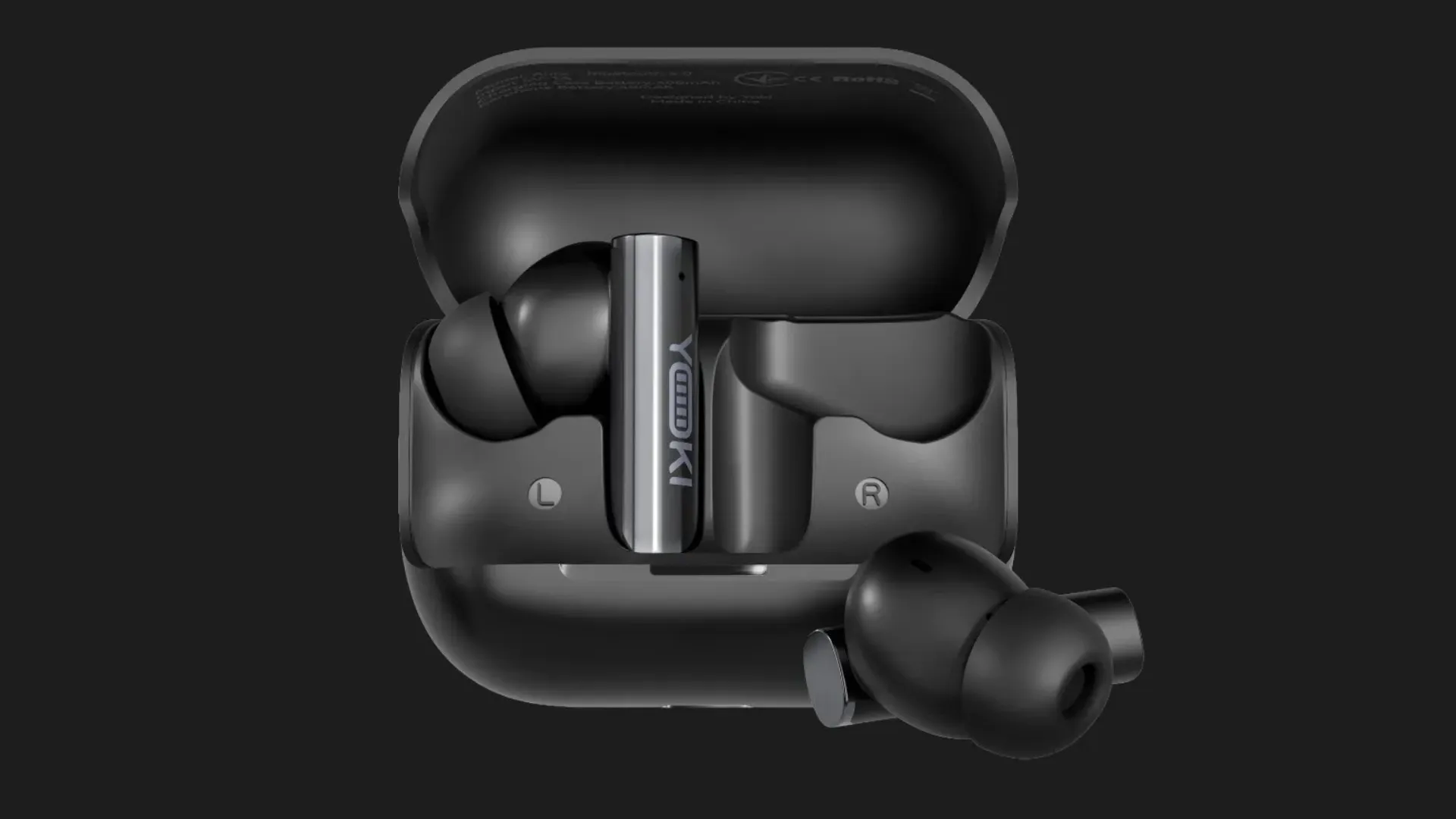 Наушники YOKI Aura Hybrid TWS with ANC (Black)