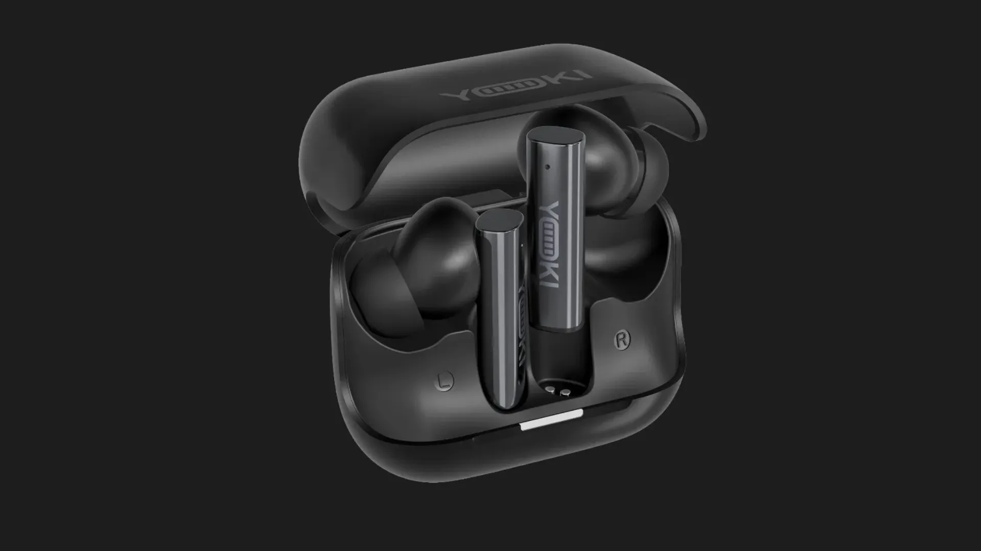 Наушники YOKI Aura Hybrid TWS with ANC (Black)