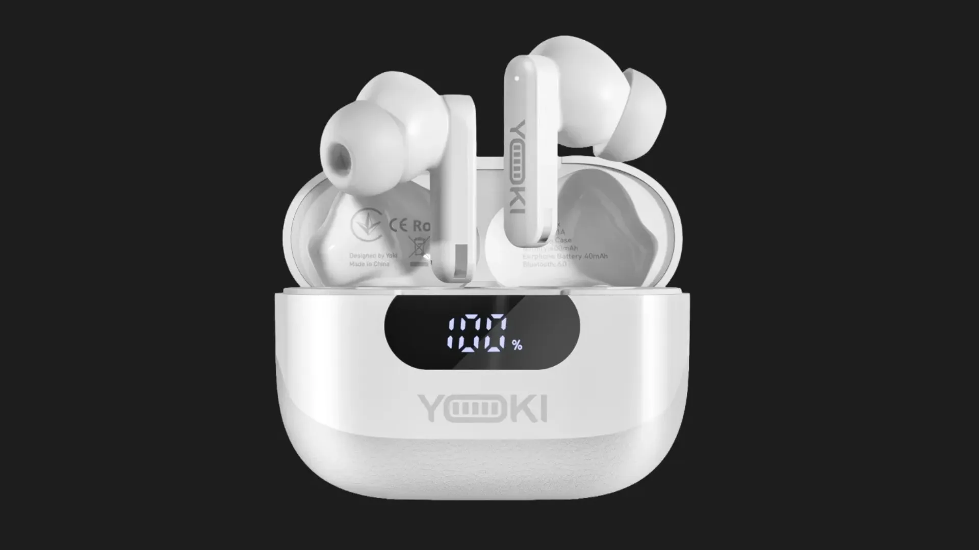 Навушники YOKI Flex TWS with ANC (White)