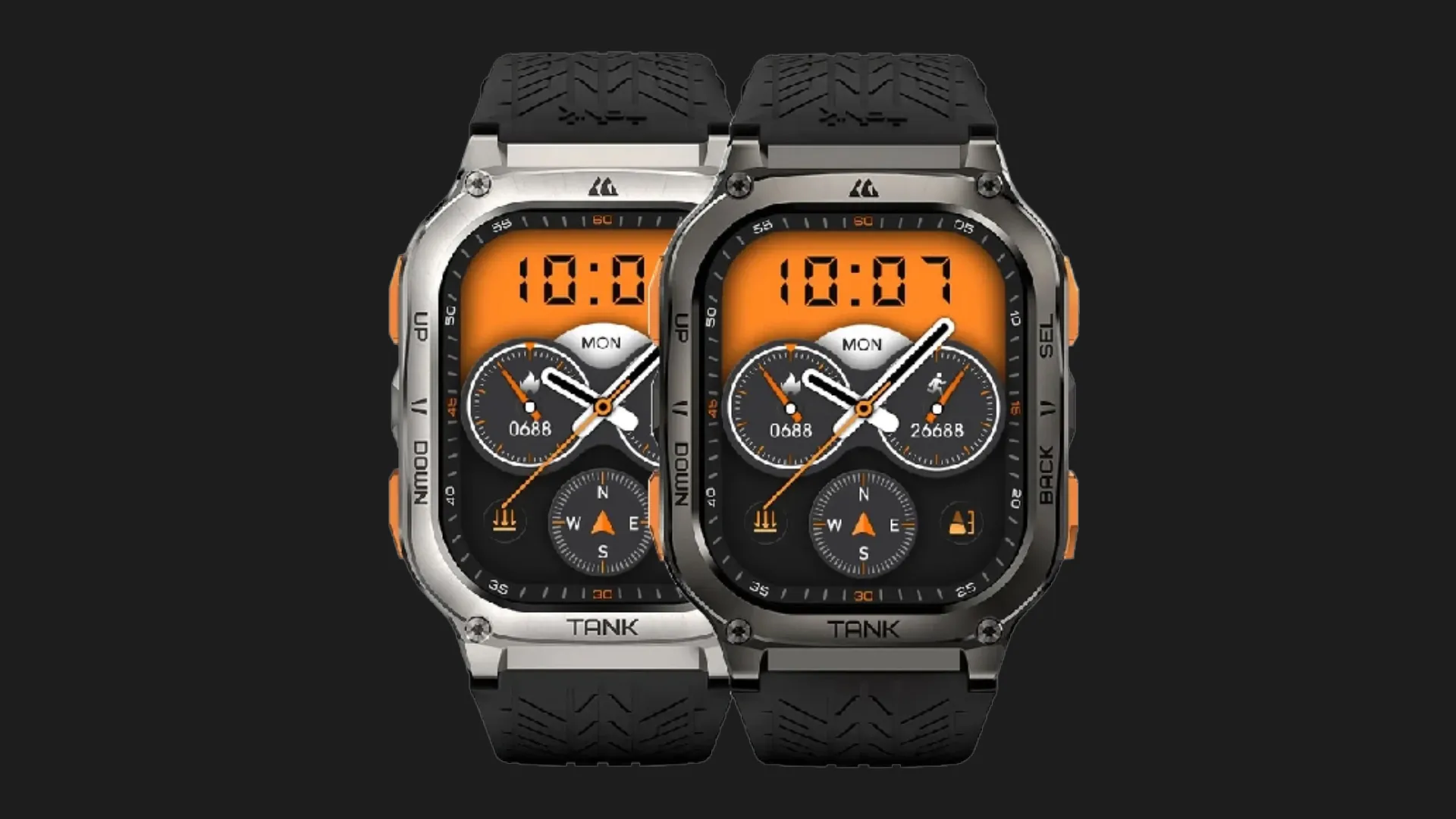 Смарт-годинник KOSPET TANK M3 ULTRA Black