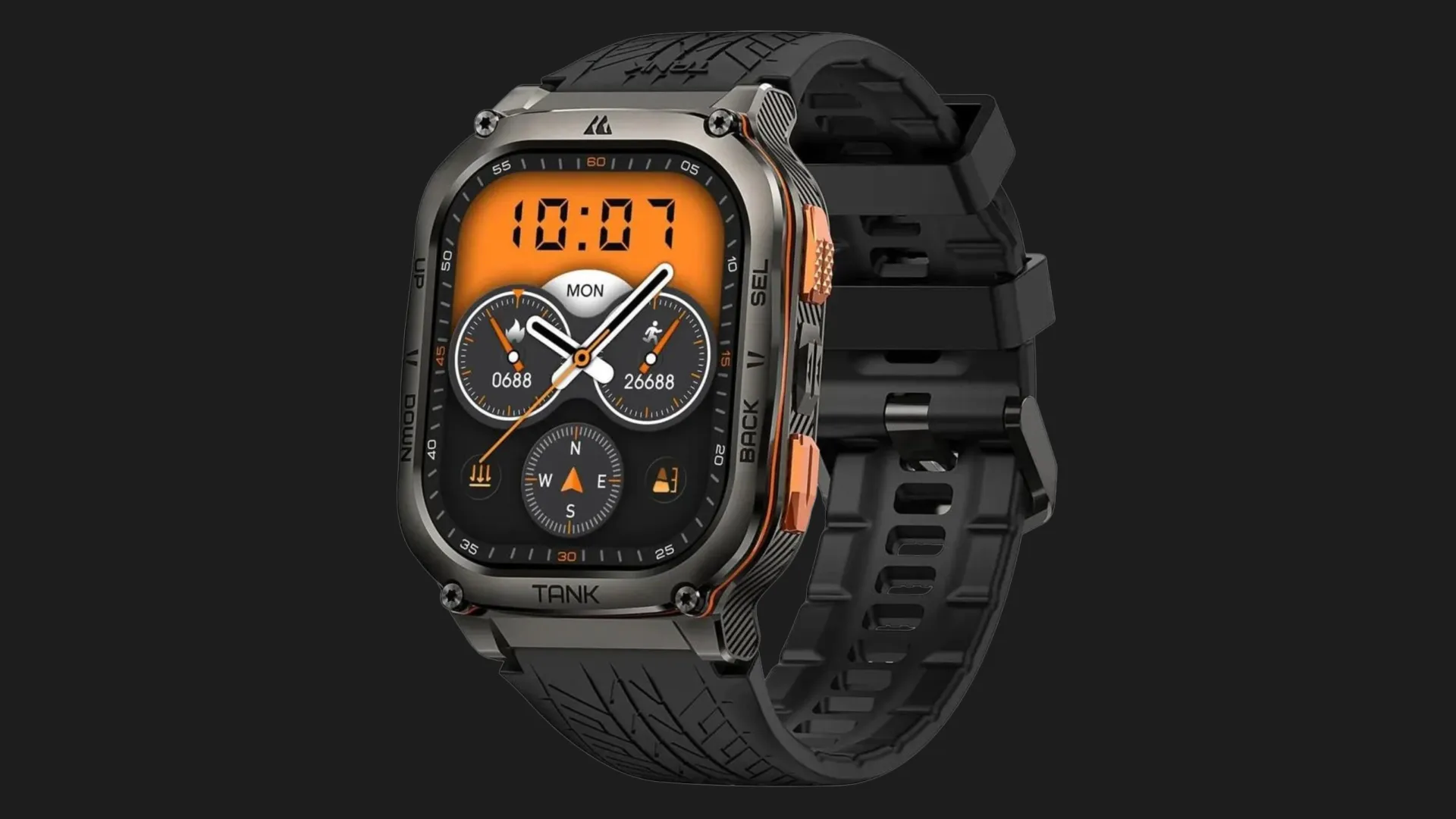 Смарт-годинник KOSPET TANK M3 ULTRA SE Black