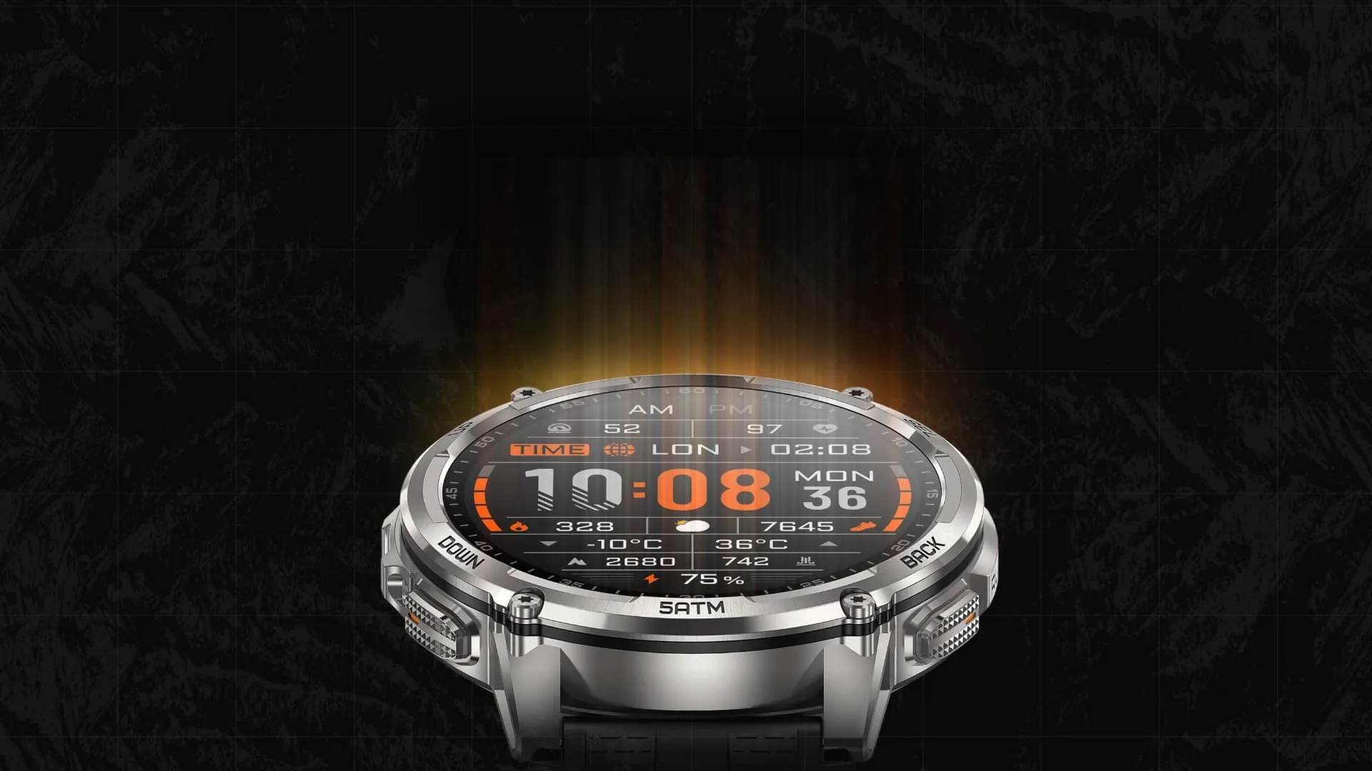 Смарт-годинник KOSPET TANK T4C Black