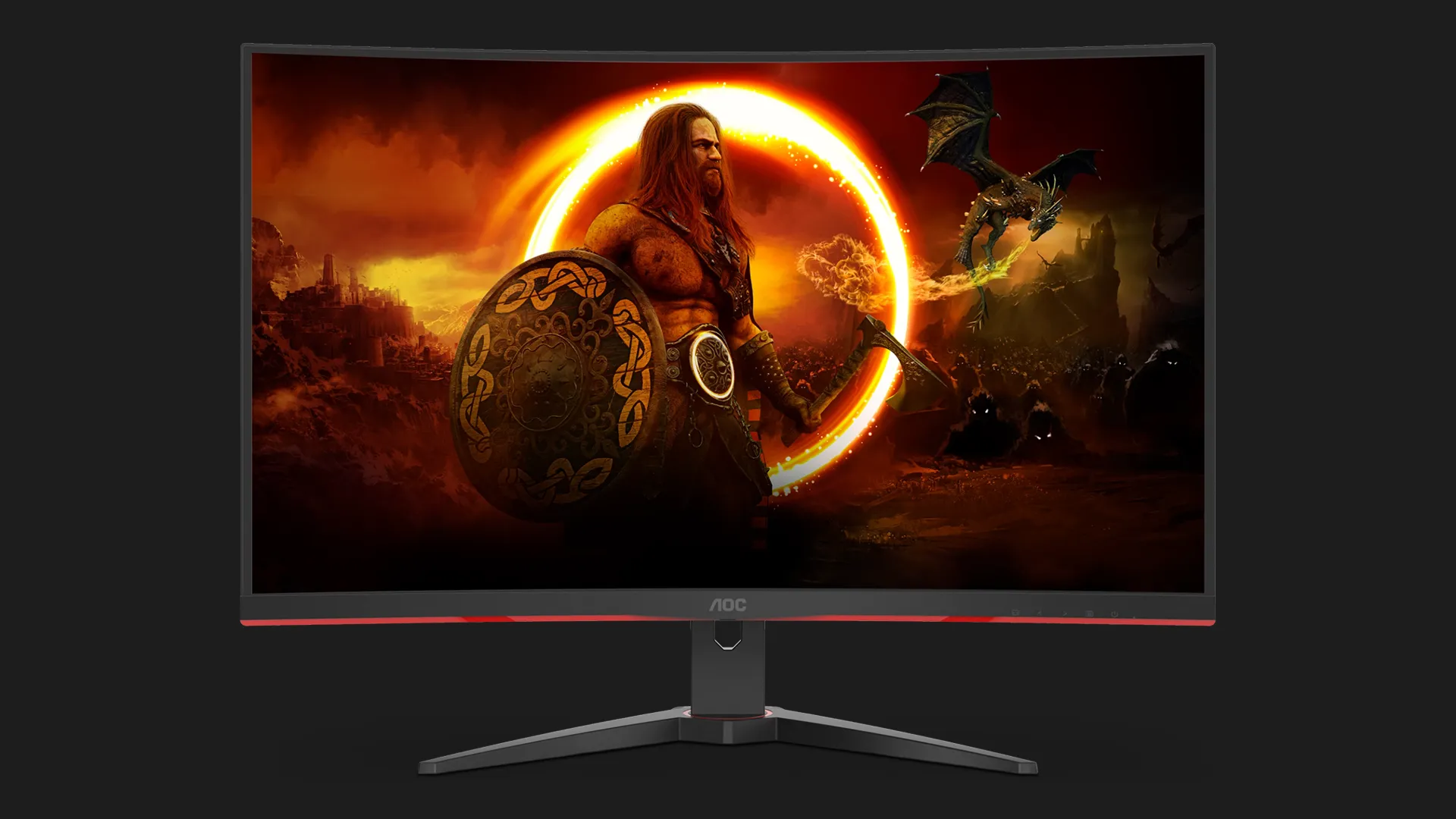 Монитор AOC 31.5" VA 240Hz C32G2ZE/BK (UA)