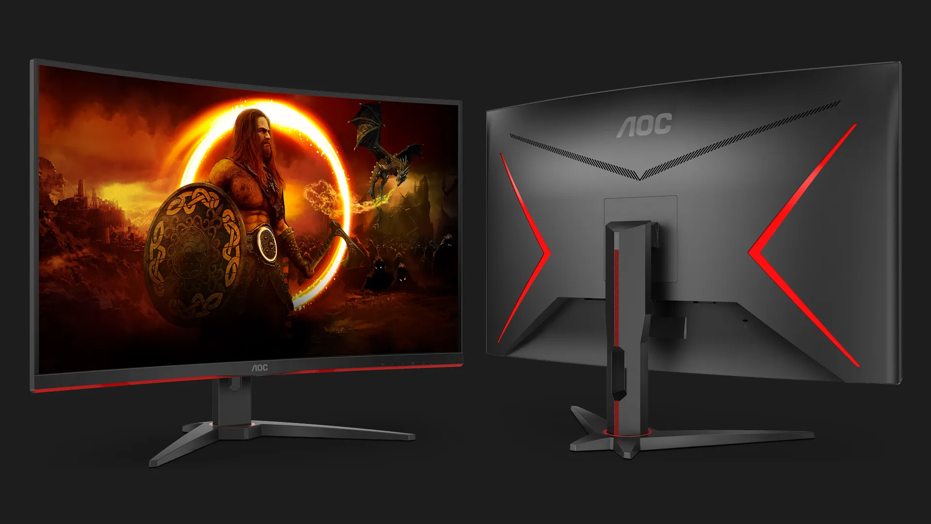 Монитор AOC 31.5" VA 240Hz C32G2ZE/BK (UA)