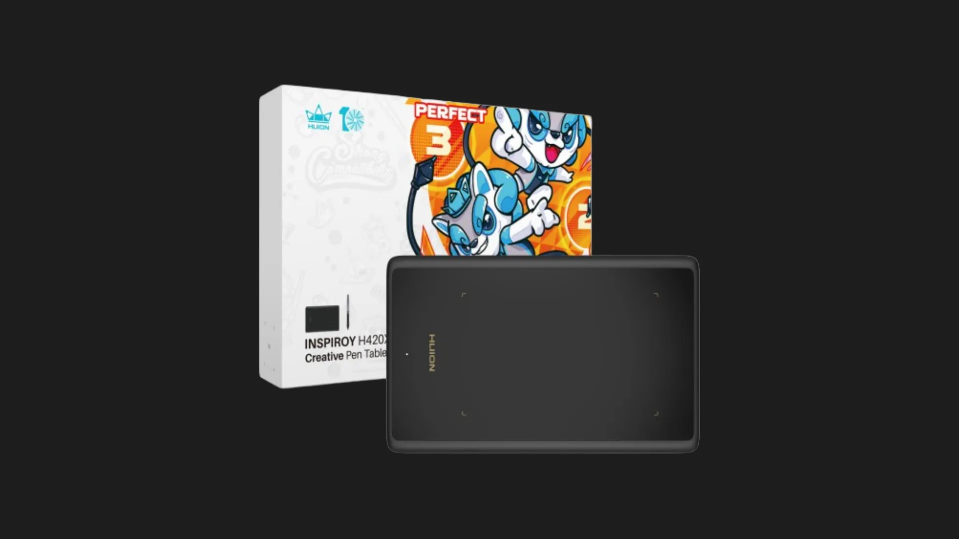 Графічний планшет Huion Inspiroy H420X (Black)