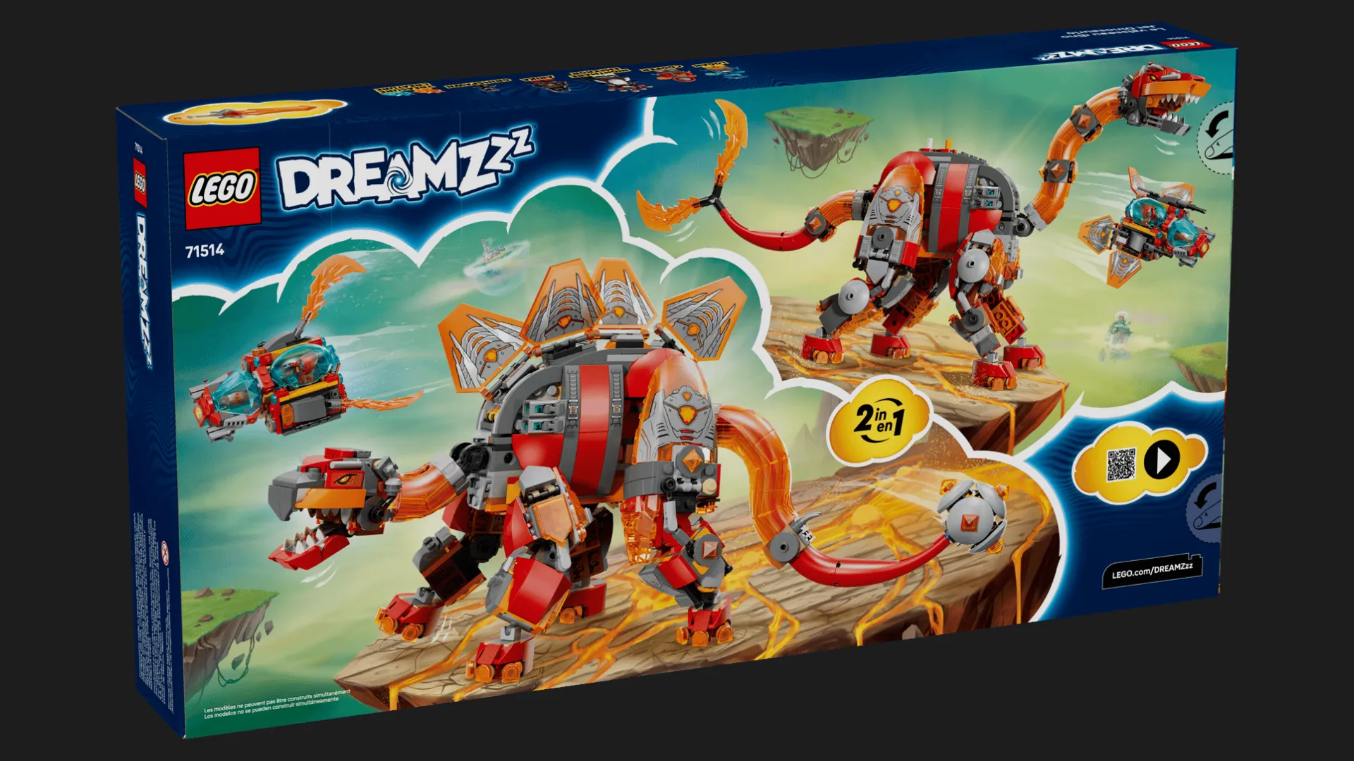 Конструктор LEGO DREAMZzz Джет-динозавр (71514)