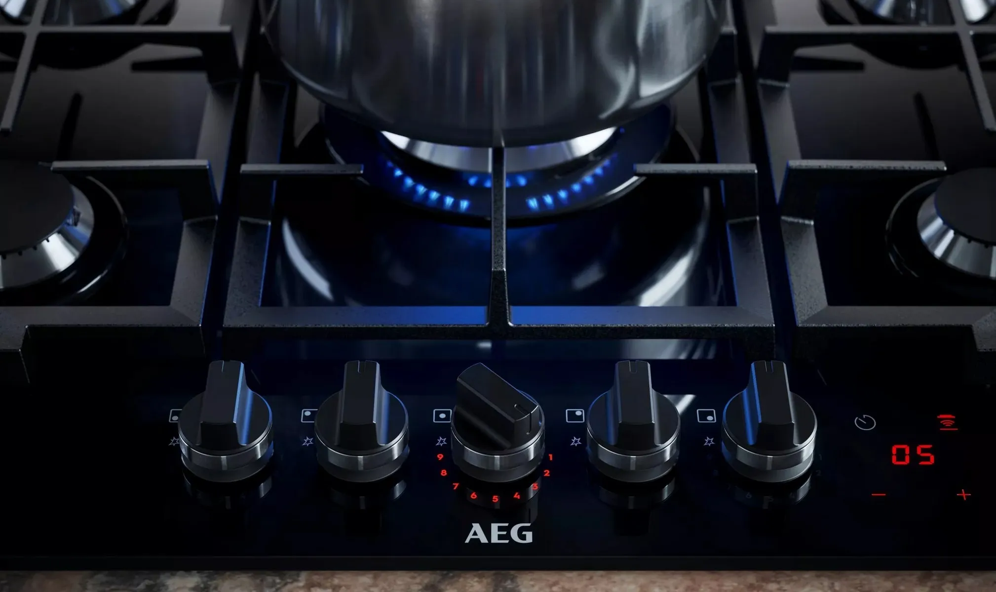 Газова варильна поверхня AEG