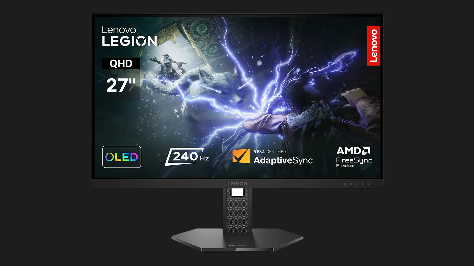 Монитор Lenovo 26.5" Legion 27Q-10 QD-OLED 240Hz 67E1GAC1UA (UA)