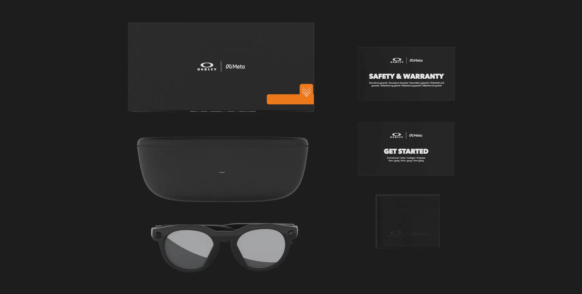 Смарт-окуляри Oakley Meta HSTN Black Lens color Clear (OW8002-0751)