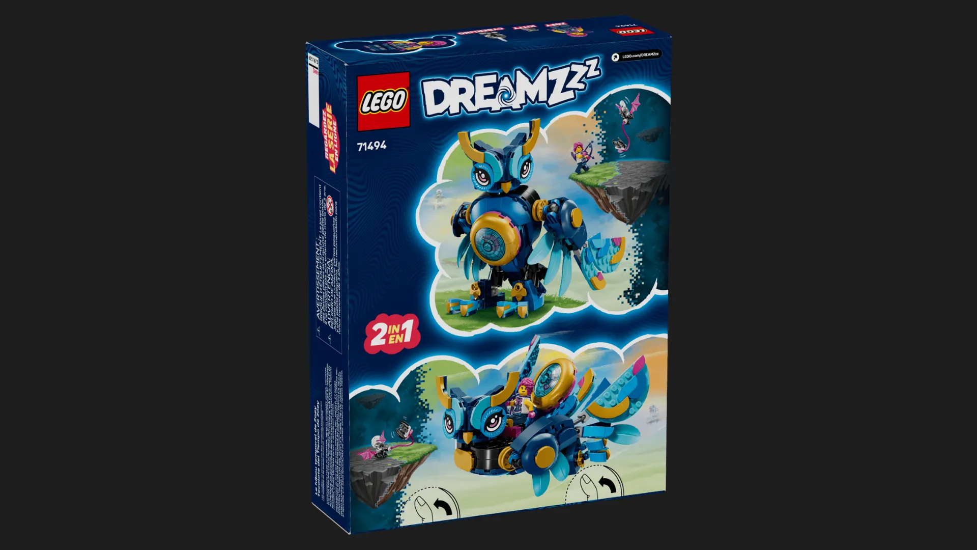 Конструктор LEGO DREAMZzz Сова времени Зои (71494)