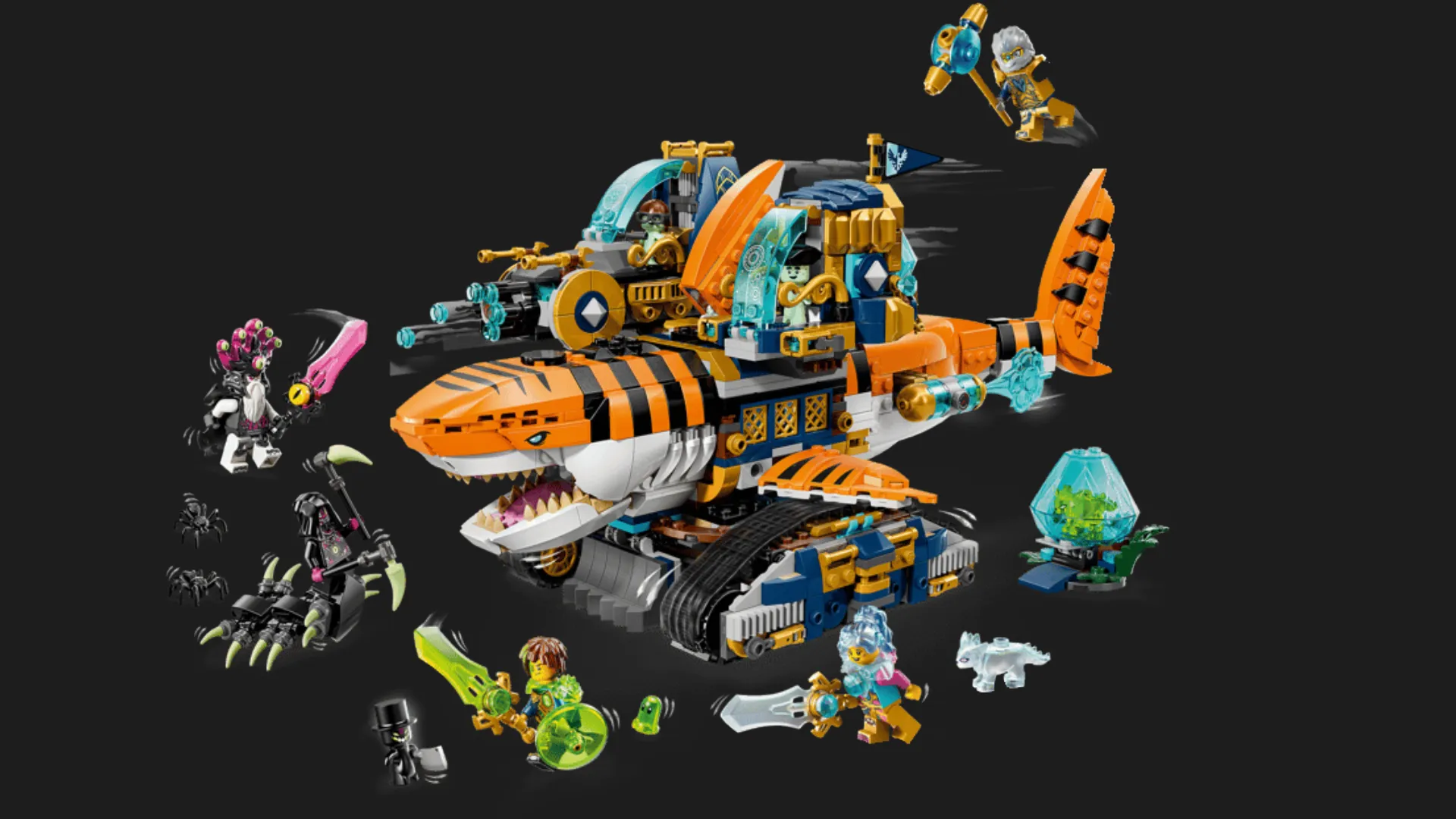 Конструктор LEGO DREAMZzz Танкер тигрова акула (71515)
