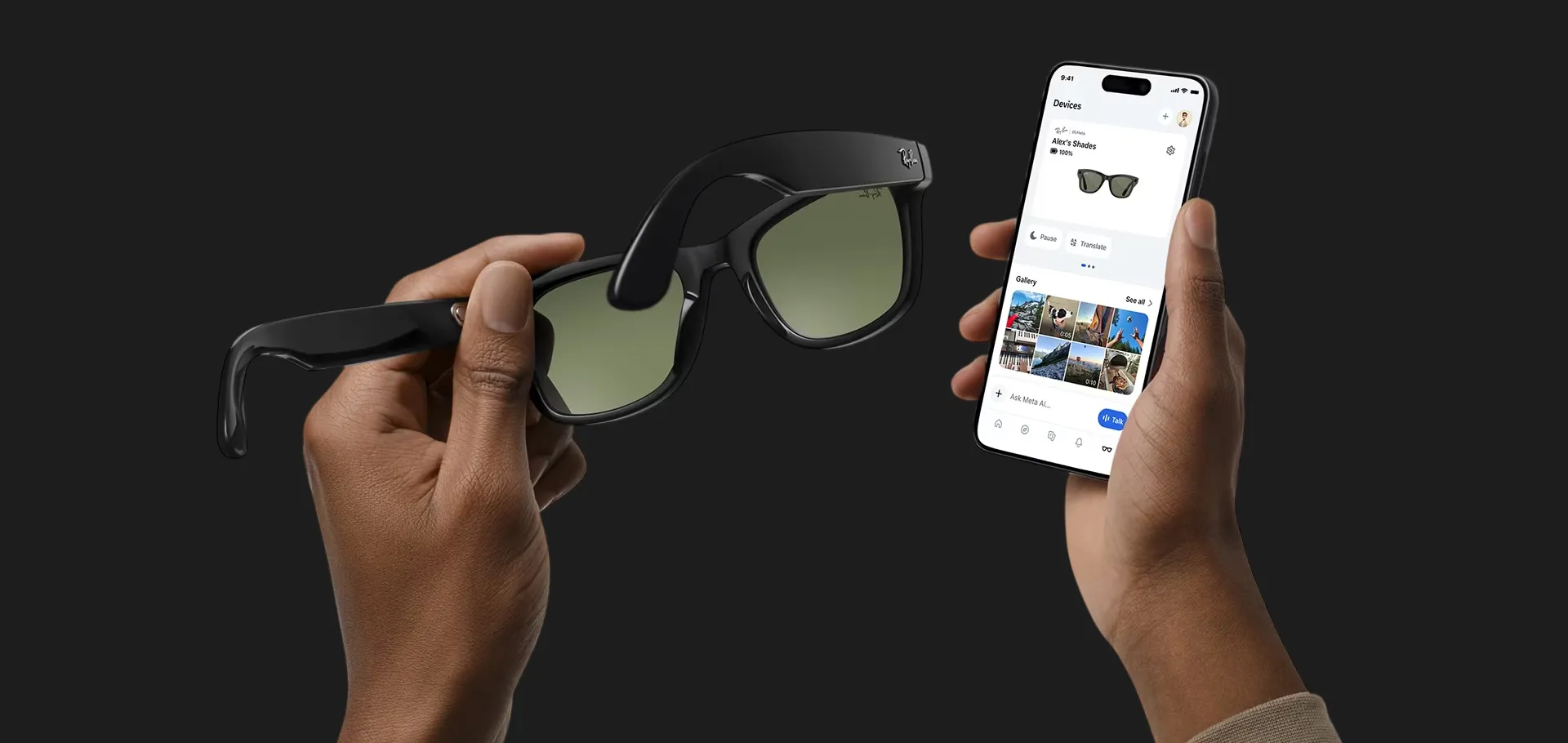 Смарт-окуляри Ray-Ban Meta Headliner Gen 2 Standard (RW4013 601ST3 50-23)
