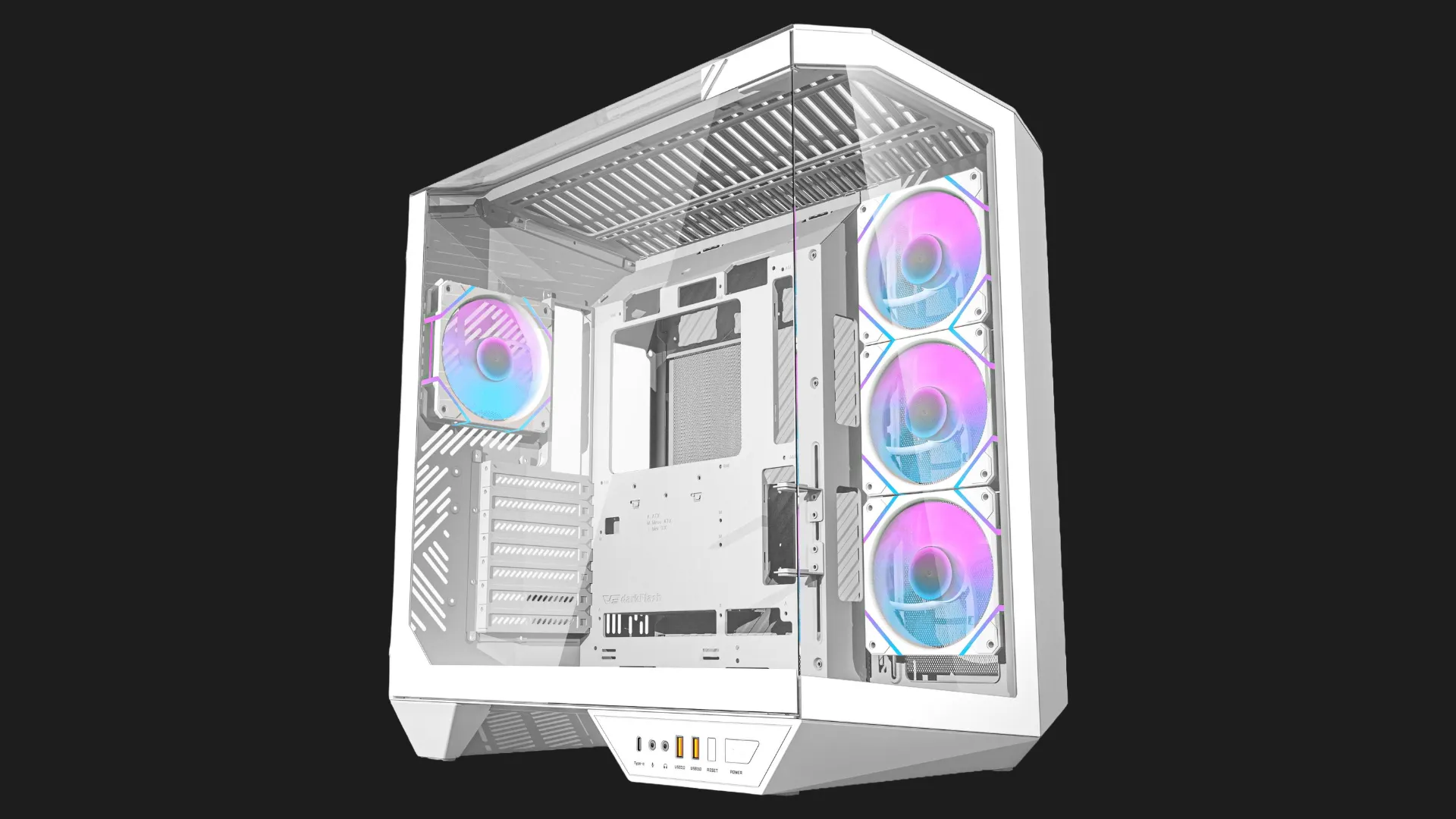 Корпус DarkFlash DY470 (White) (DY470 WHITE)