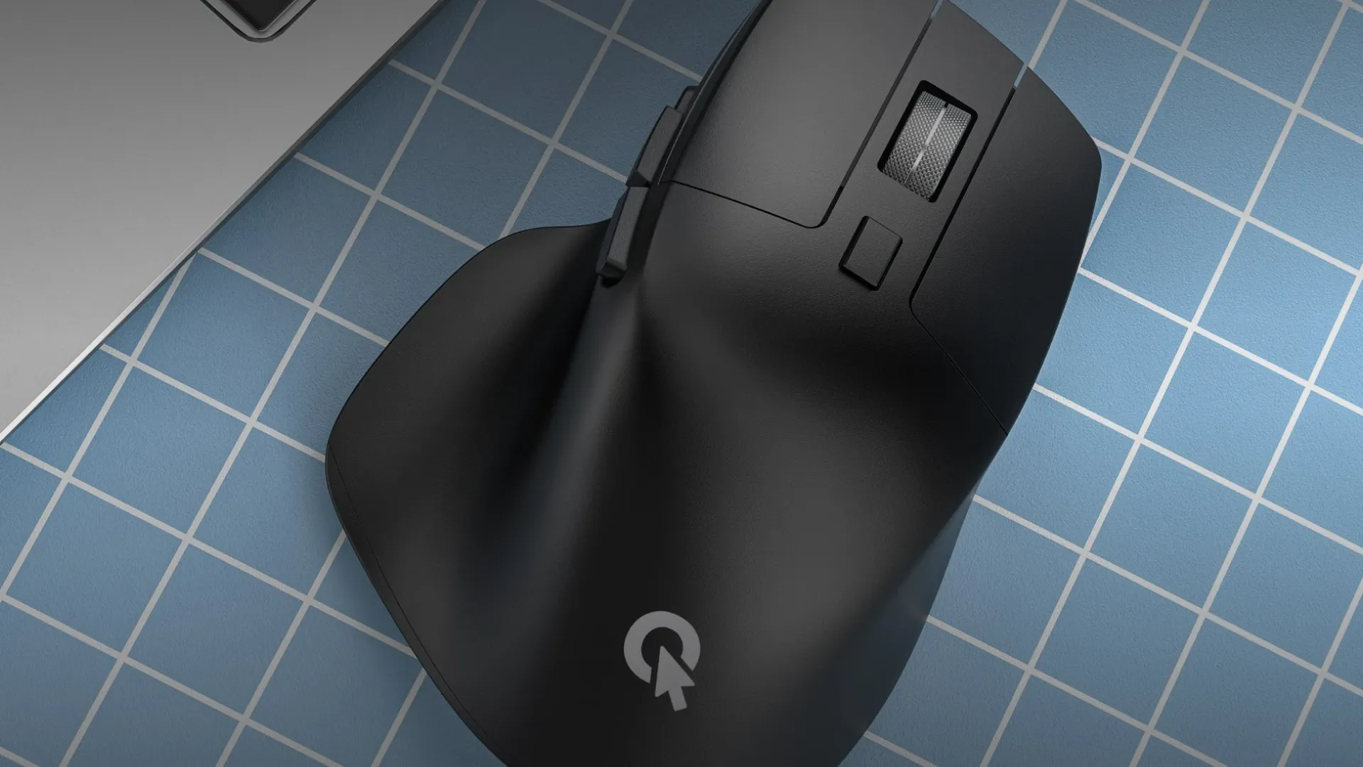Миша OfficePro M395B Silent Click Ergonomic Wireless (Black) (M395B) (UA)